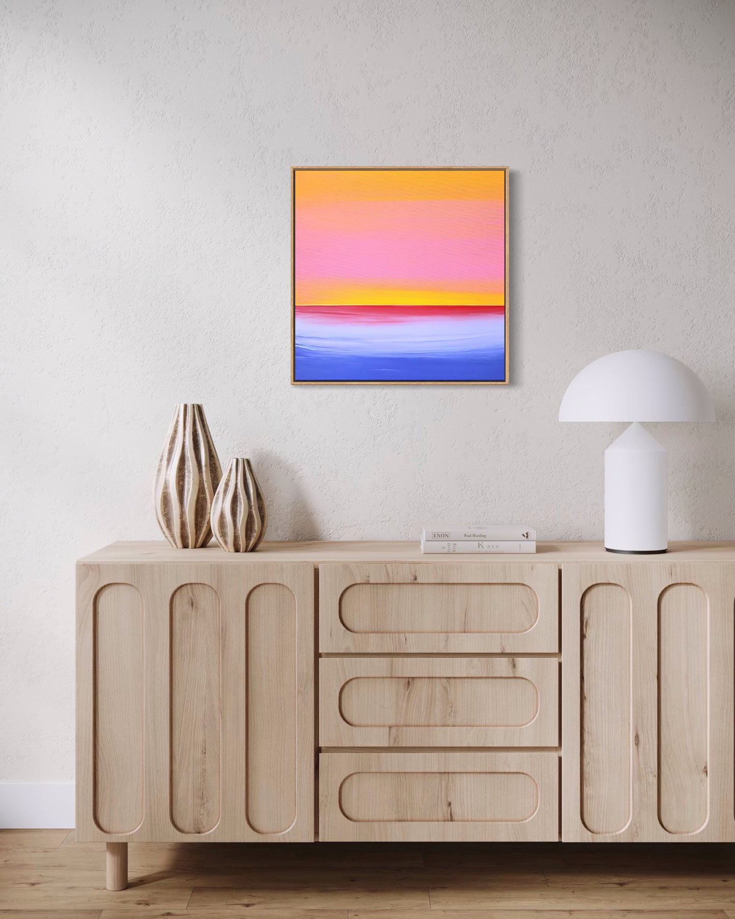 "Lilac Waters" - 40 x 40 cm