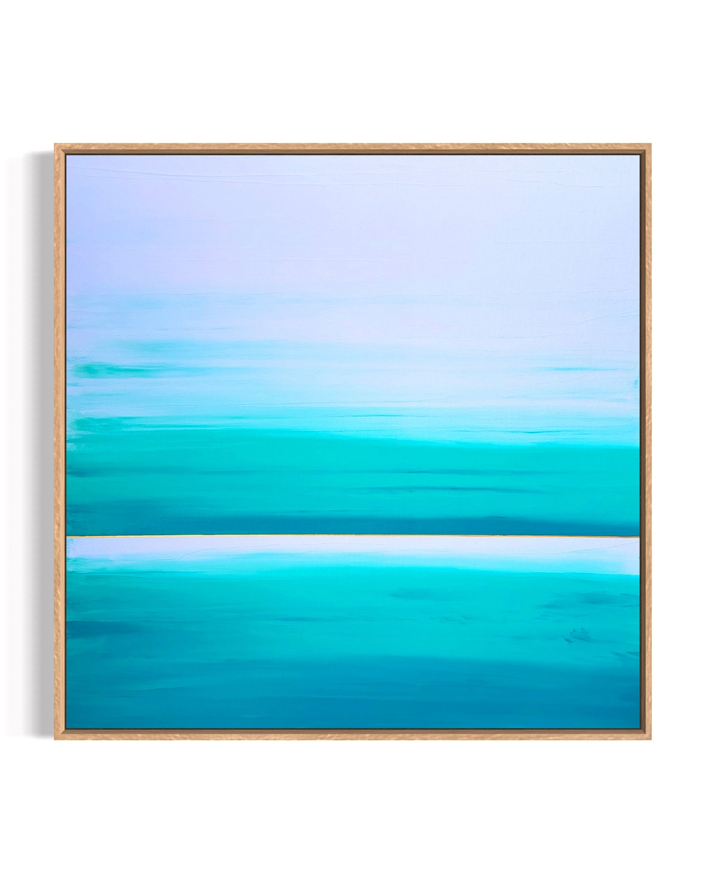 "Lake Mists" - 60 x 60 cm