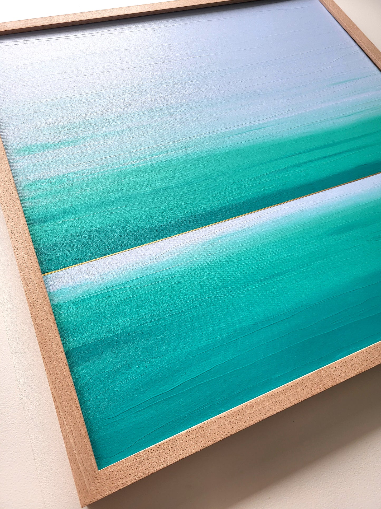 "Lake Mists" - 60 x 60 cm