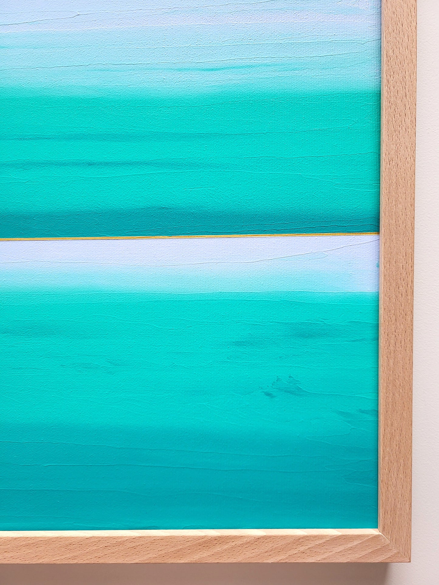 "Lake Mists" - 60 x 60 cm