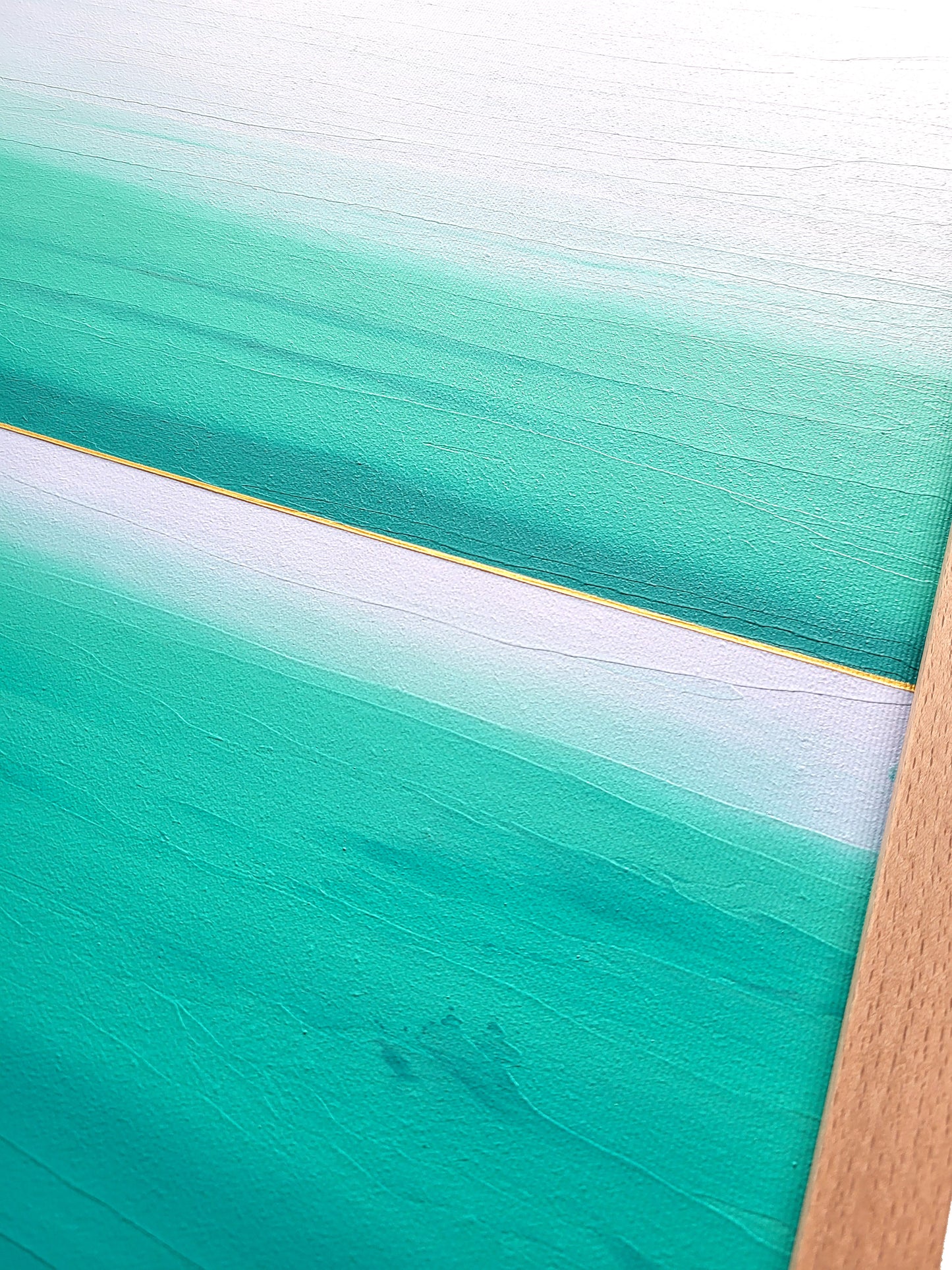 "Lake Mists" - 60 x 60 cm