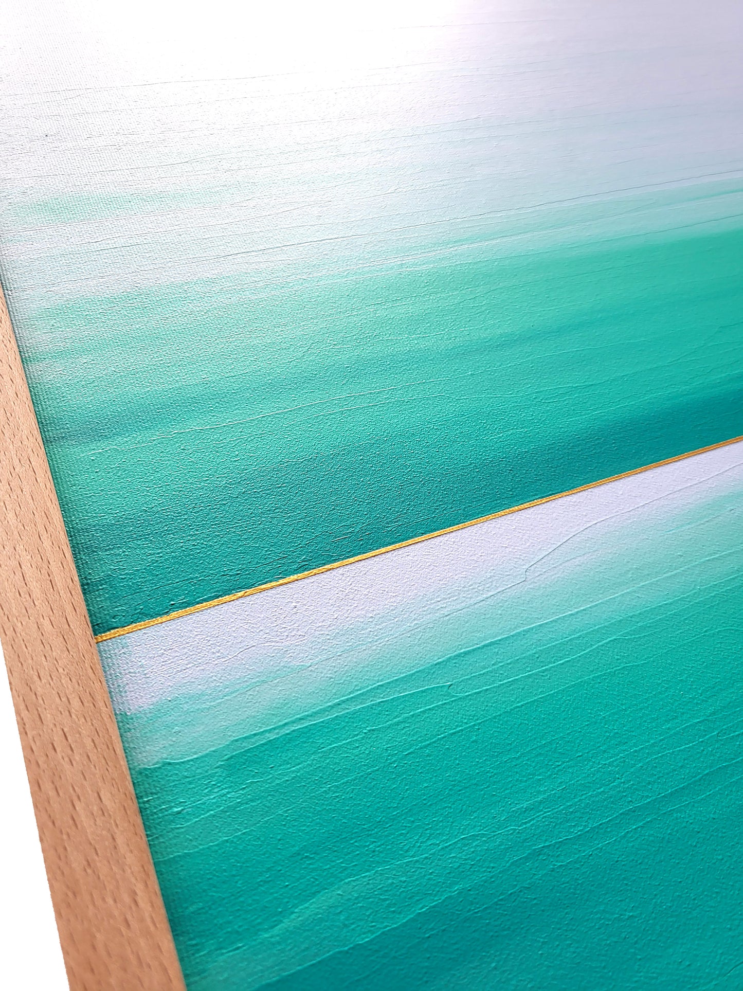 "Lake Mists" - 60 x 60 cm