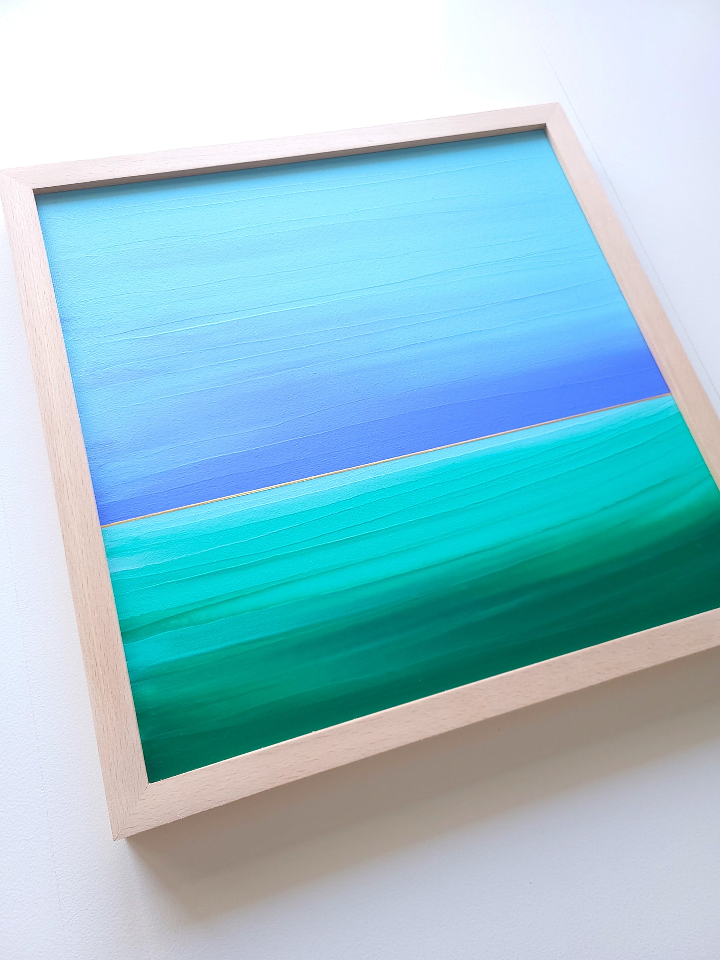 "Among The Waves" - 40 x 40 cm