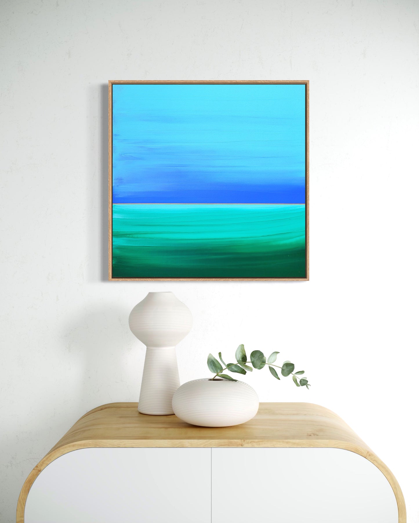 "Among The Waves" - 40 x 40 cm