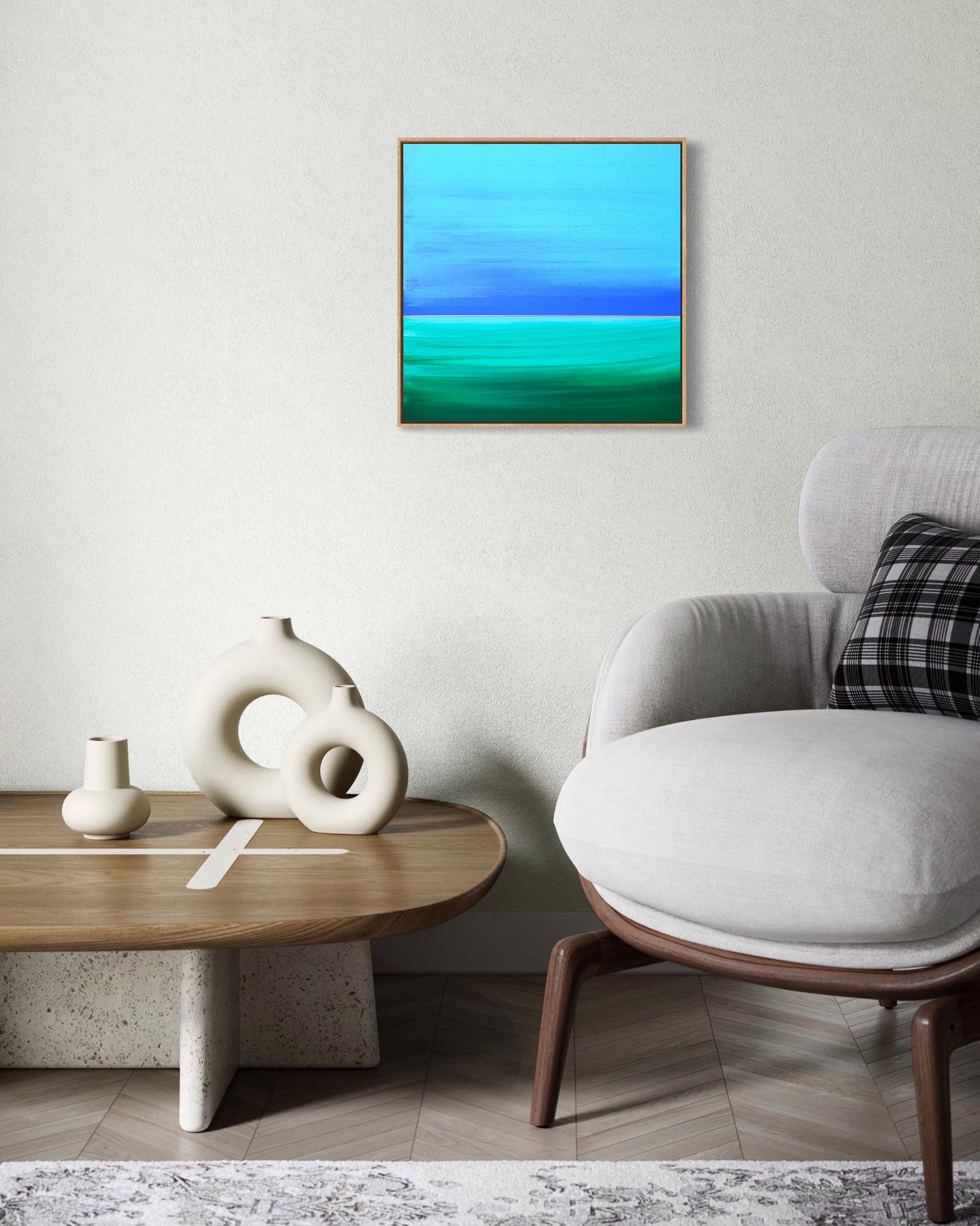 "Among The Waves" - 40 x 40 cm