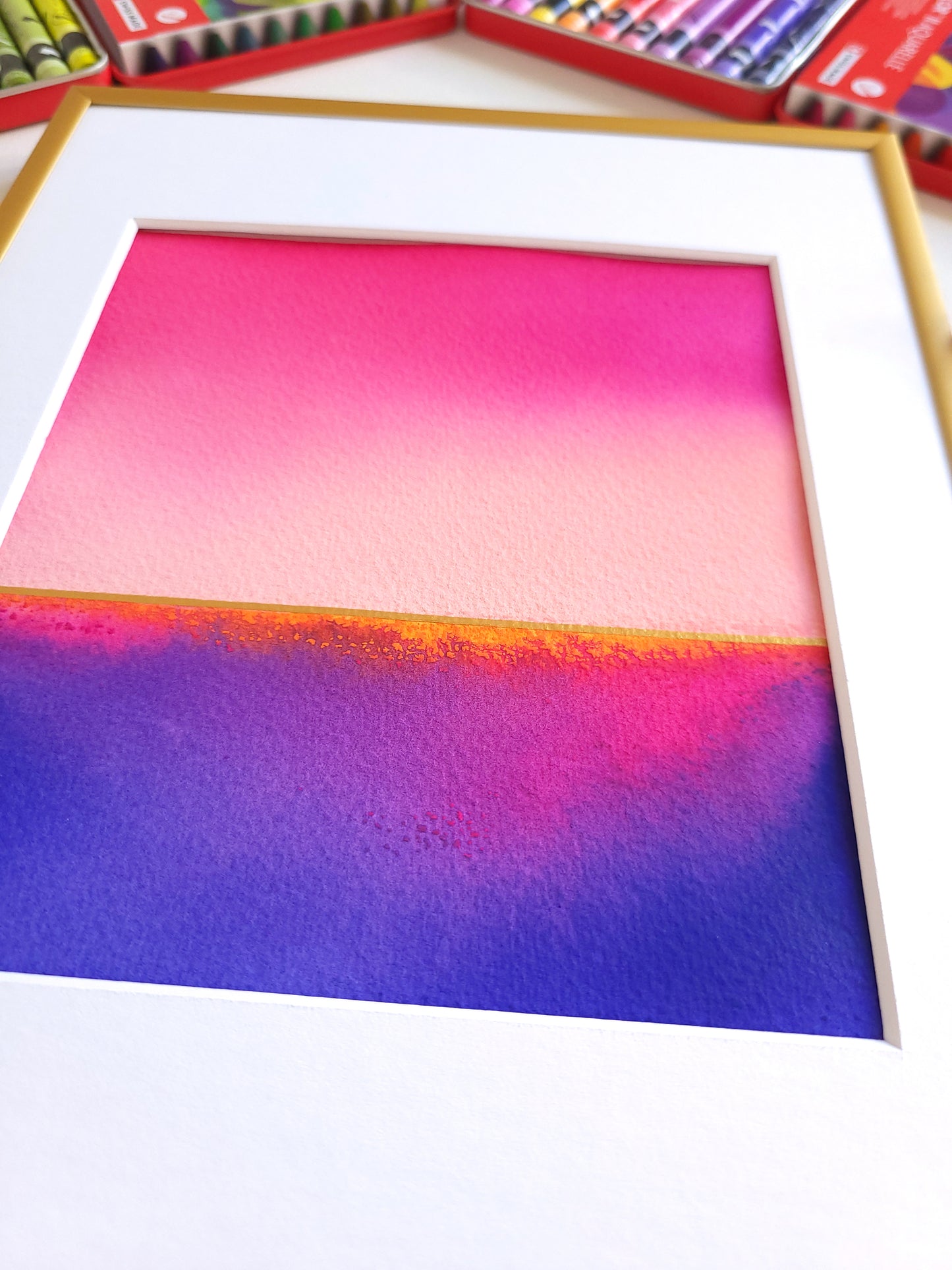 "Golden Horizon" ( 22/2026 ) - 18 x 24 cm