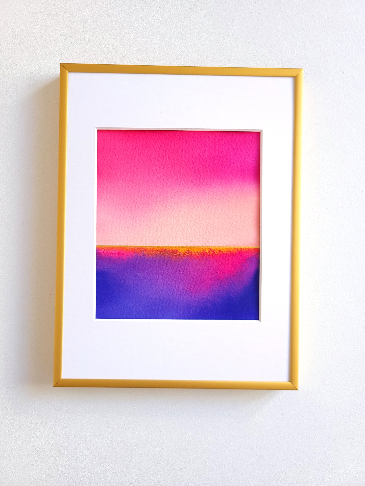 "Golden Horizon" ( 22/2026 ) - 18 x 24 cm