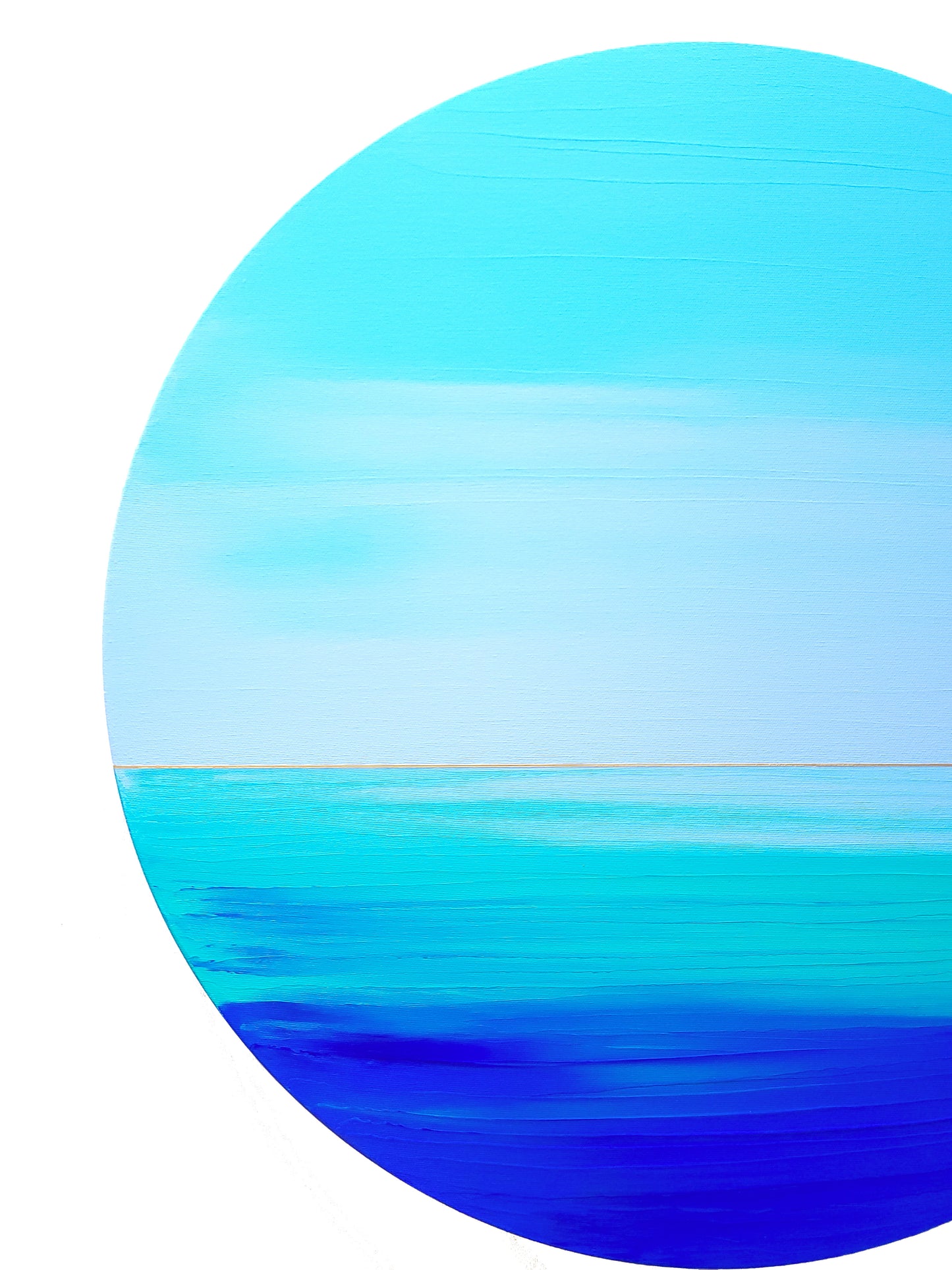 "Stories Written By The Sea" - okrąg 60 cm