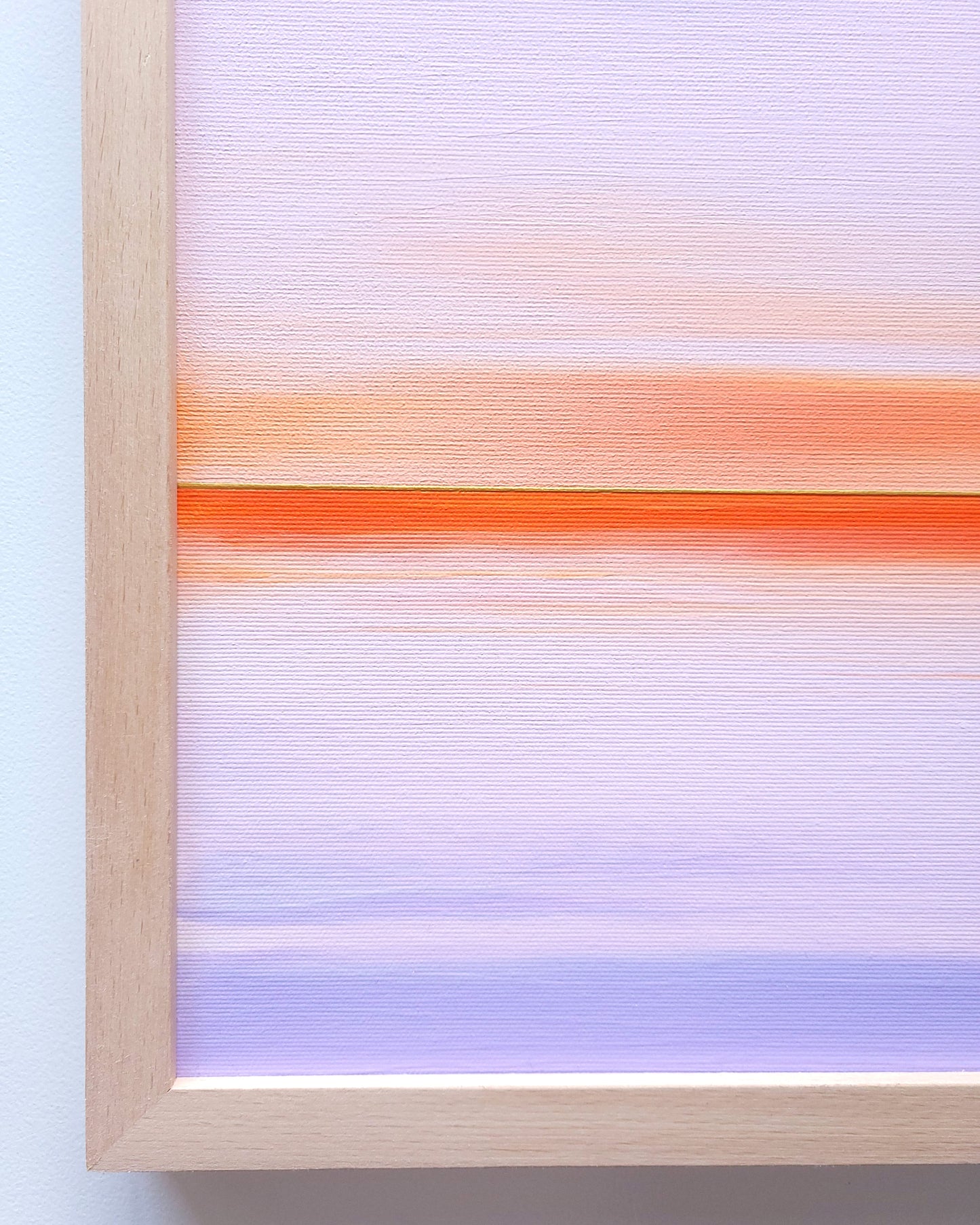 "Among The Purple Mists" - 40 x 40 cm
