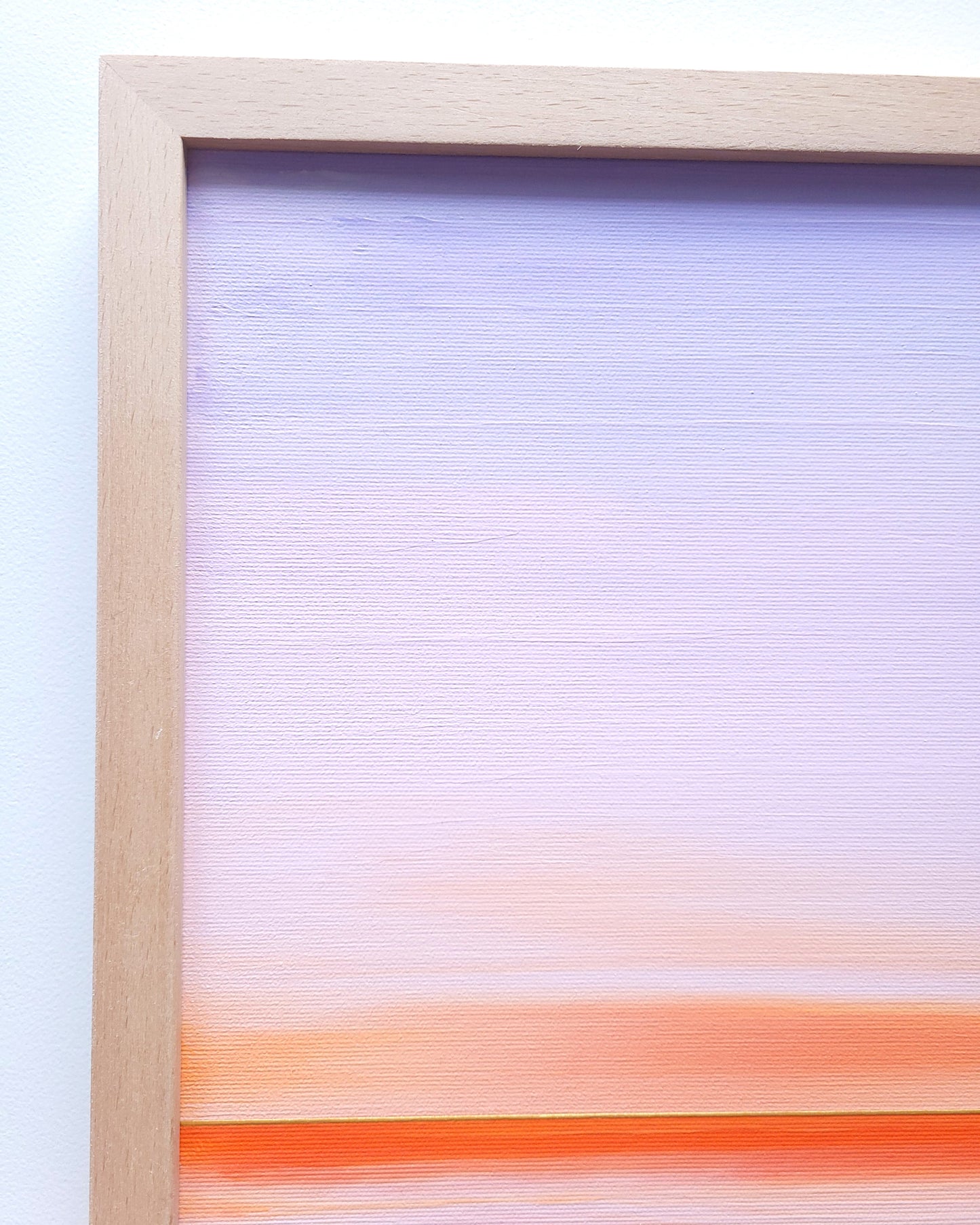 "Among The Purple Mists" - 40 x 40 cm