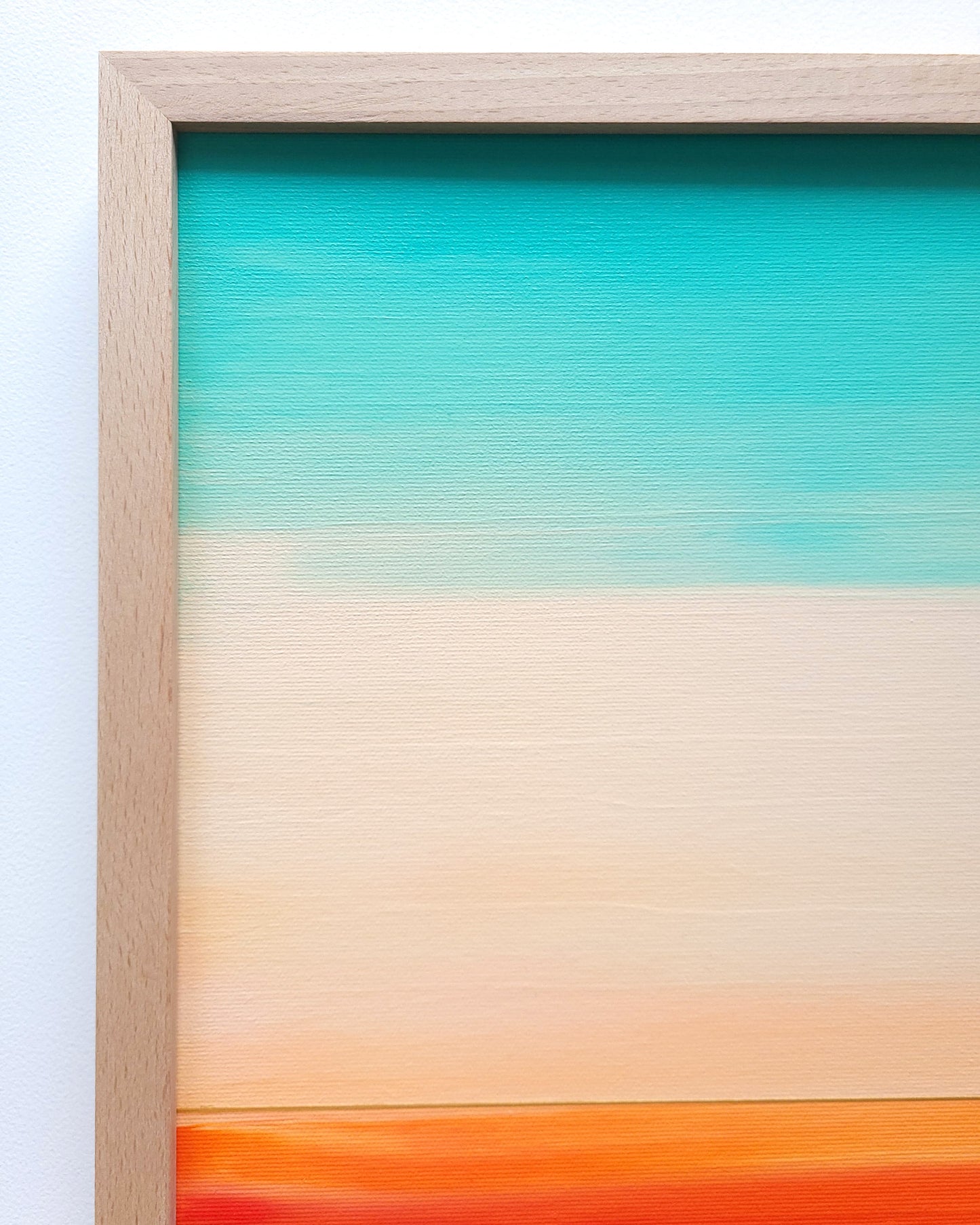 "Song of the Sun and the Wind" - 40 x 40 cm