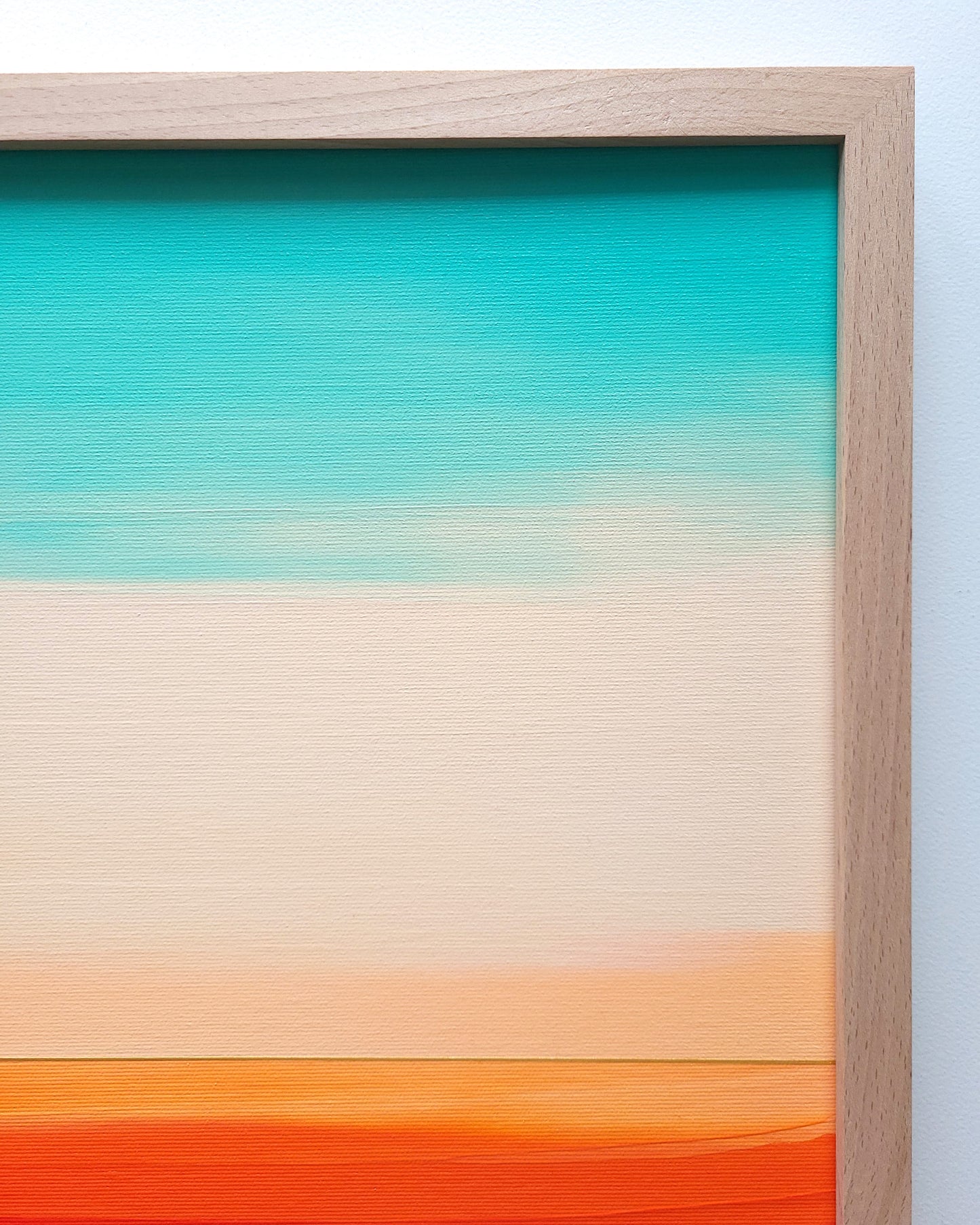 "Song of the Sun and the Wind" - 40 x 40 cm