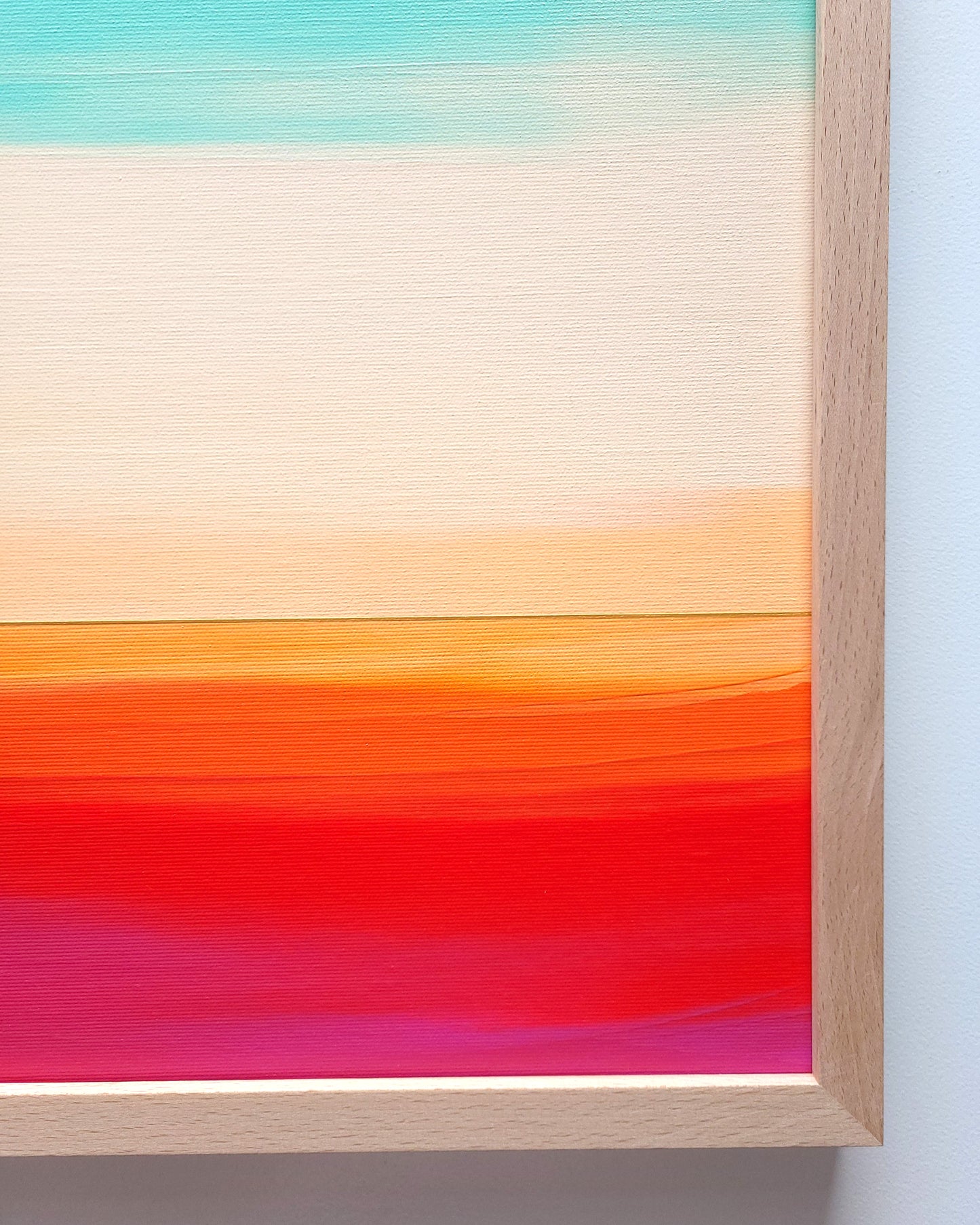 "Song of the Sun and the Wind" - 40 x 40 cm