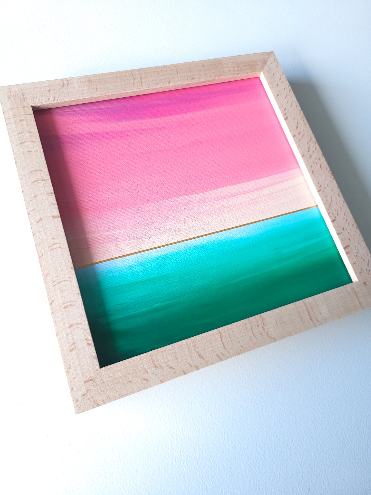 "Summer Tide" - 20 x 20 cm