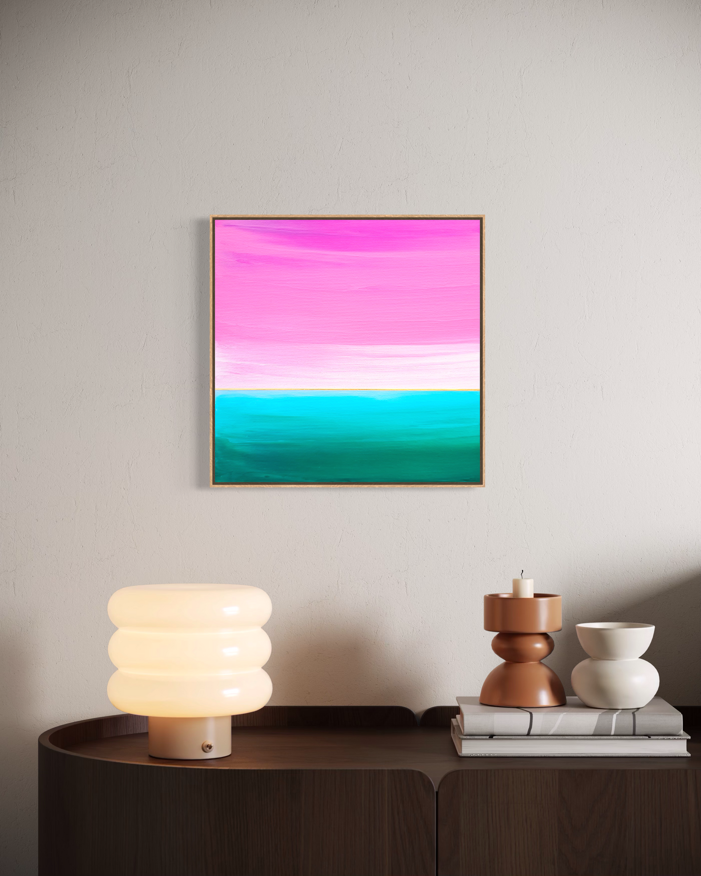 "Summer Tide" - 20 x 20 cm