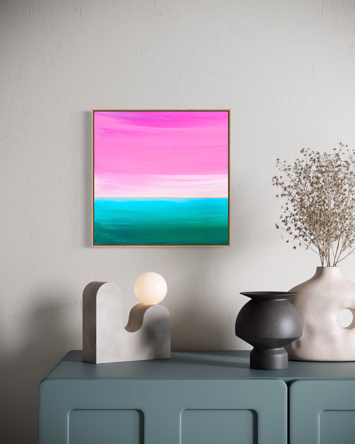 "Summer Tide" - 20 x 20 cm