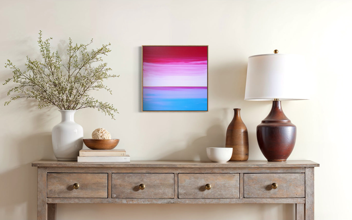 "Morning Tide" - 40 x 40 cm