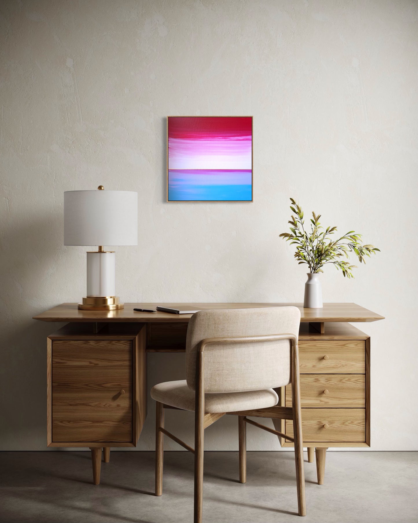 "Morning Tide" - 40 x 40 cm