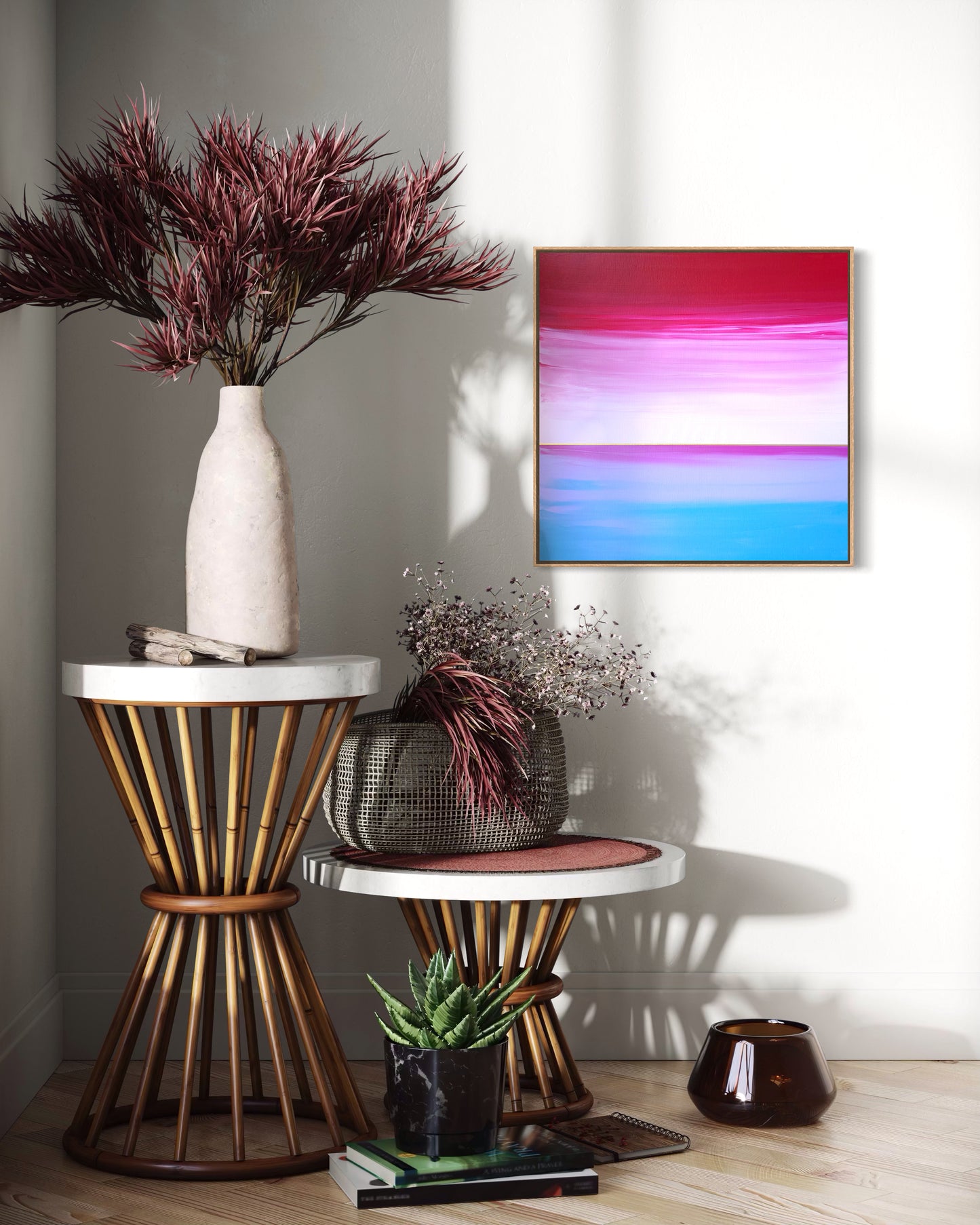 "Morning Tide" - 40 x 40 cm