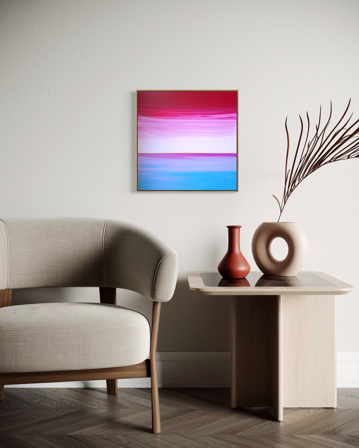 "Morning Tide" - 40 x 40 cm