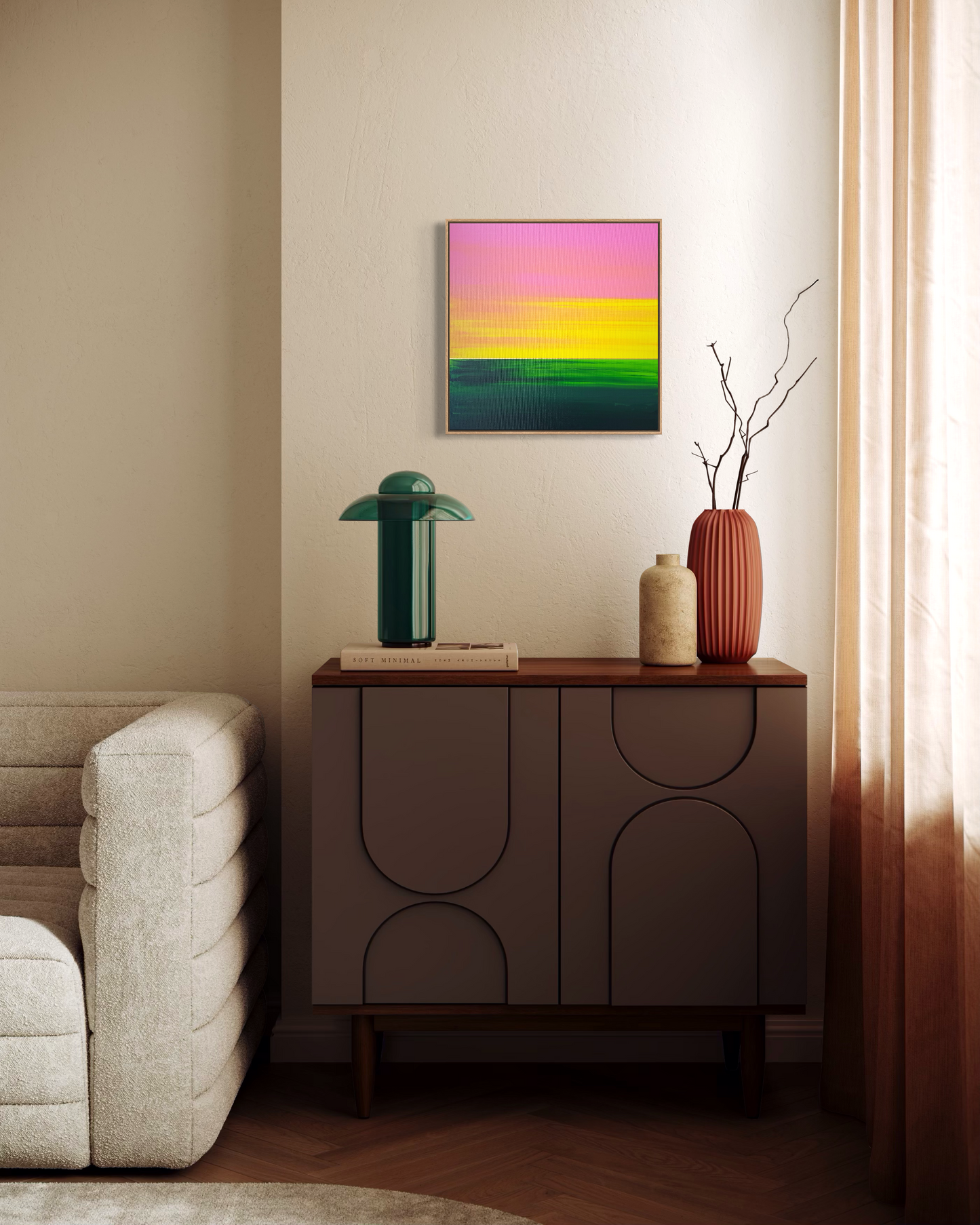 "Sunny Place" - 40 x 40 cm