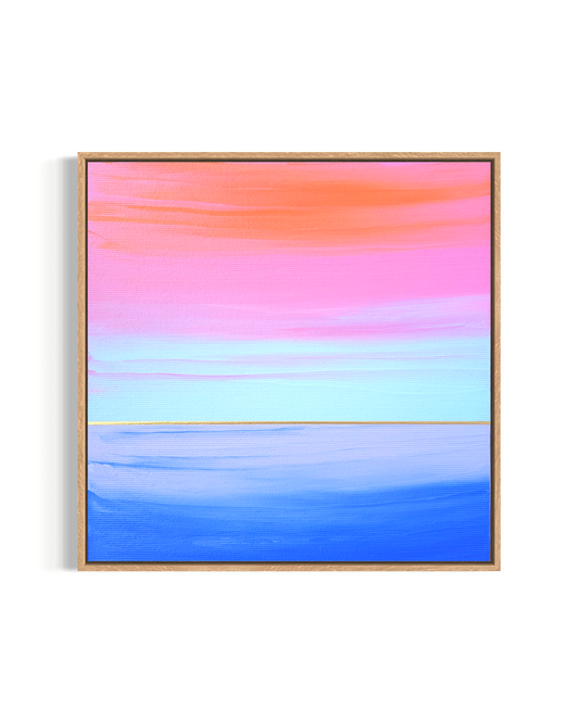 "Sun And Sea" - 20 x 20 cm
