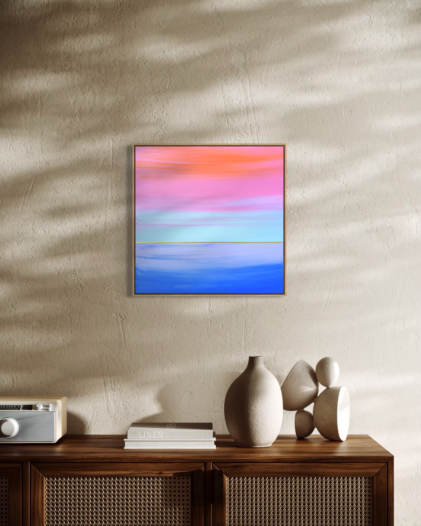 "Sun And Sea" - 20 x 20 cm