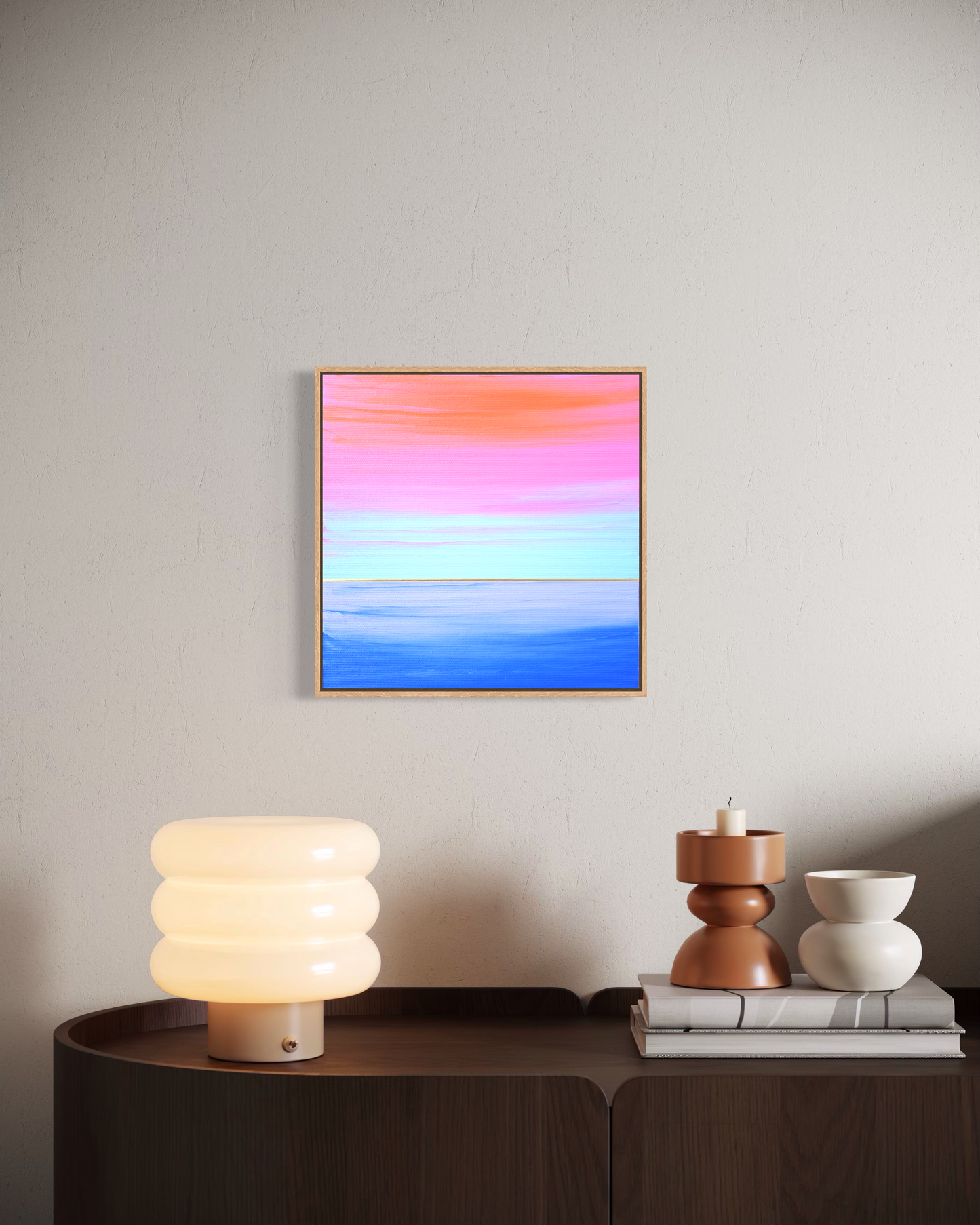"Sun And Sea" - 20 x 20 cm
