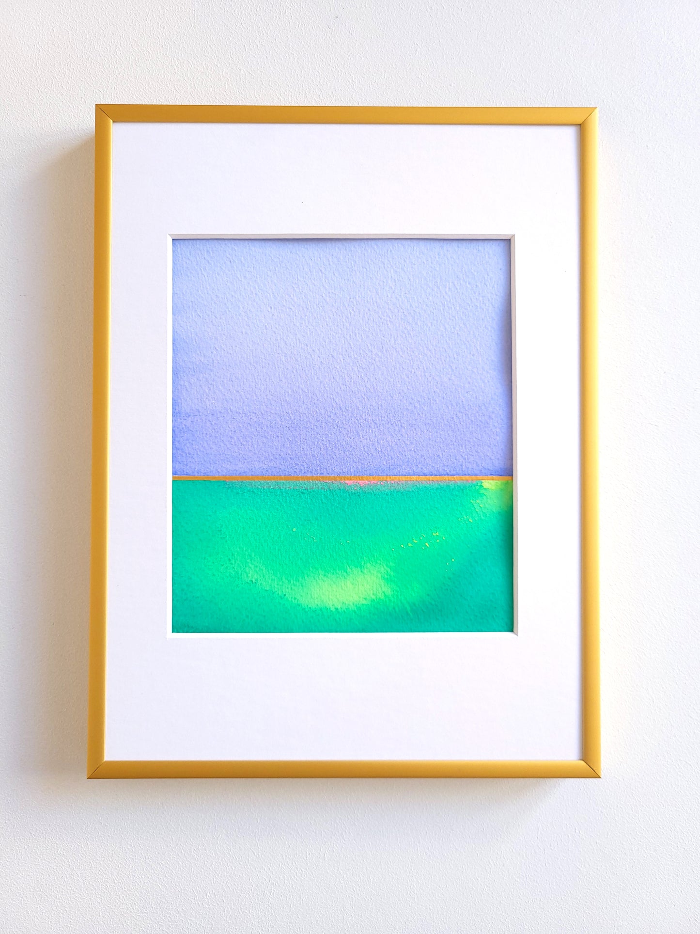 "Golden Horizon" ( 21/2026 ) - 18 x 24 cm