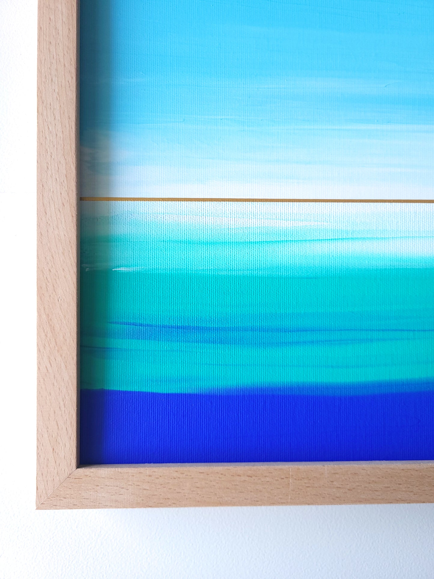 "Sea Luminosity" - 40 x 40 cm