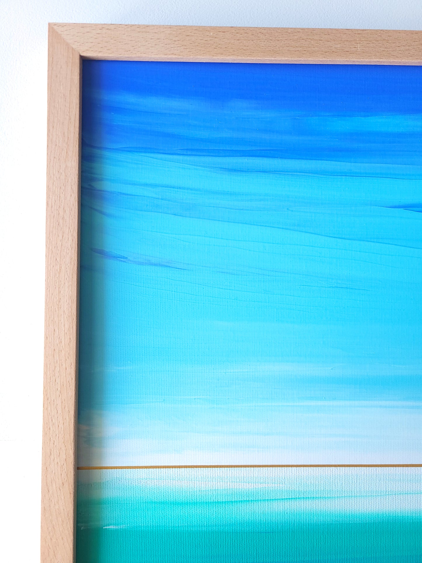 "Sea Luminosity" - 40 x 40 cm
