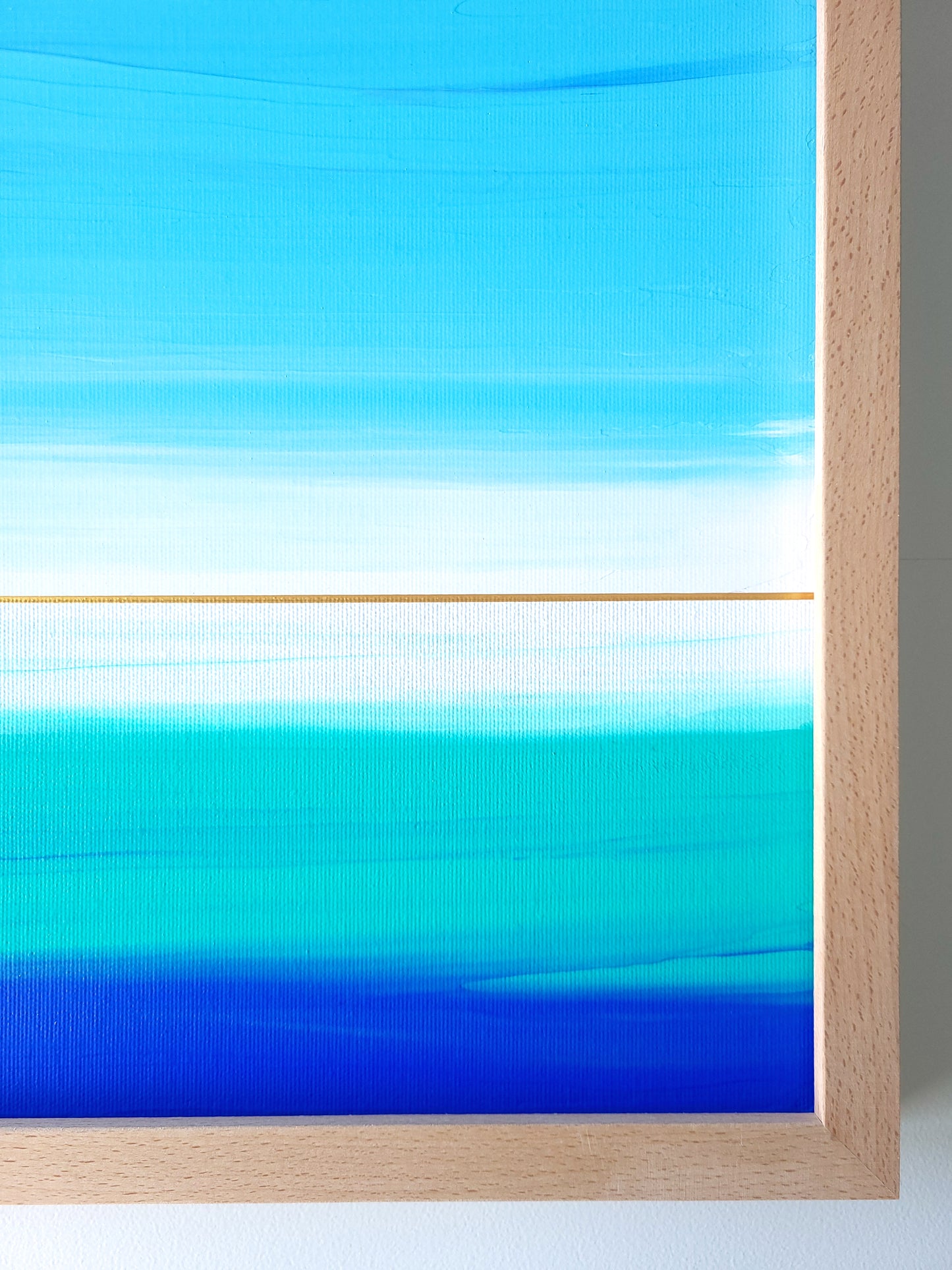 "Sea Luminosity" - 40 x 40 cm