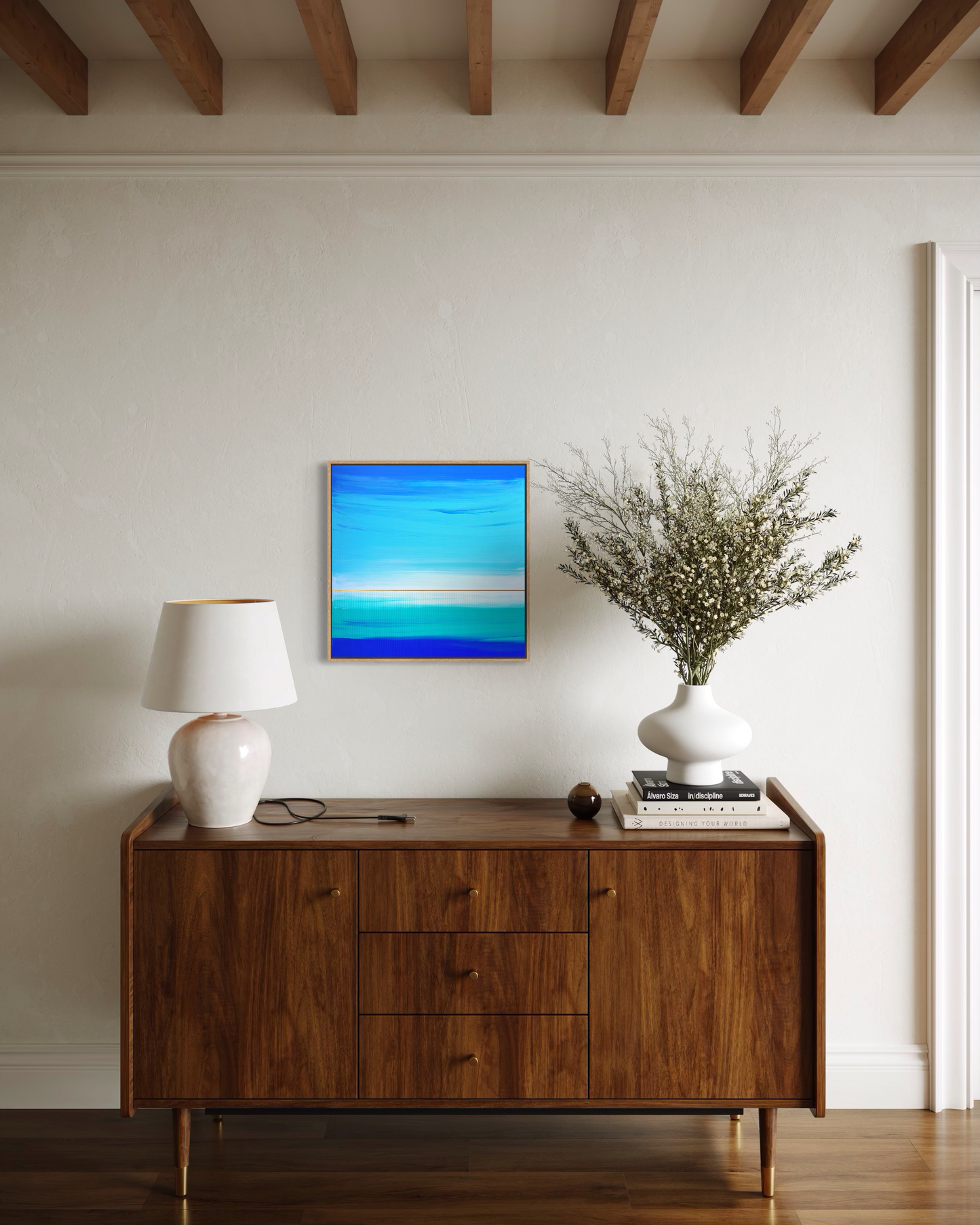 "Sea Luminosity" - 40 x 40 cm
