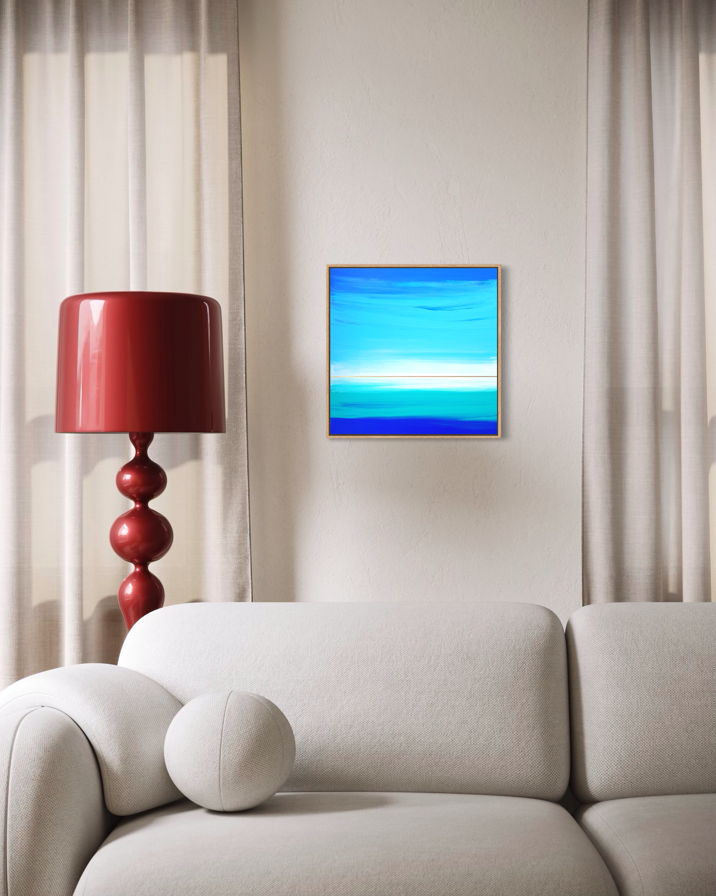 "Sea Luminosity" - 40 x 40 cm