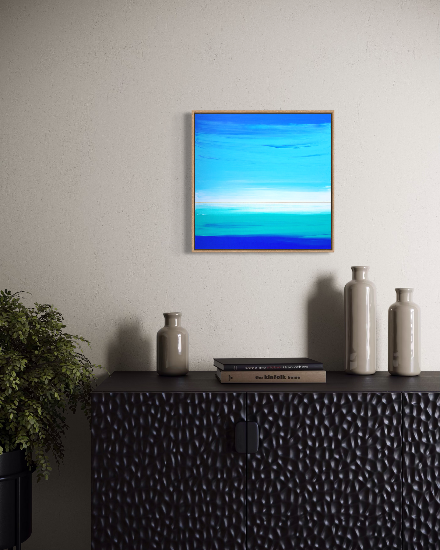 "Sea Luminosity" - 40 x 40 cm