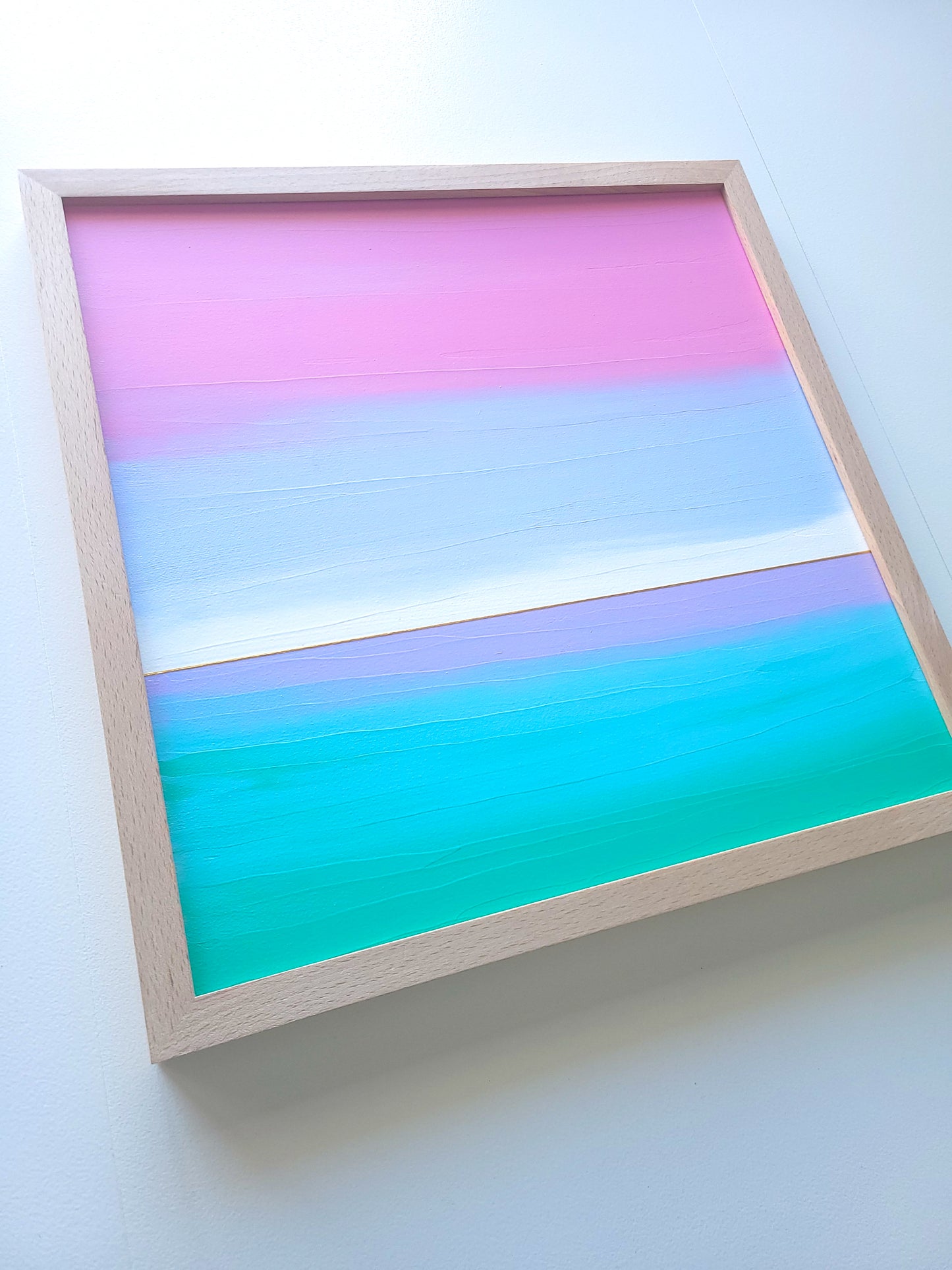 "Sea Softness" - 40 x 40 cm