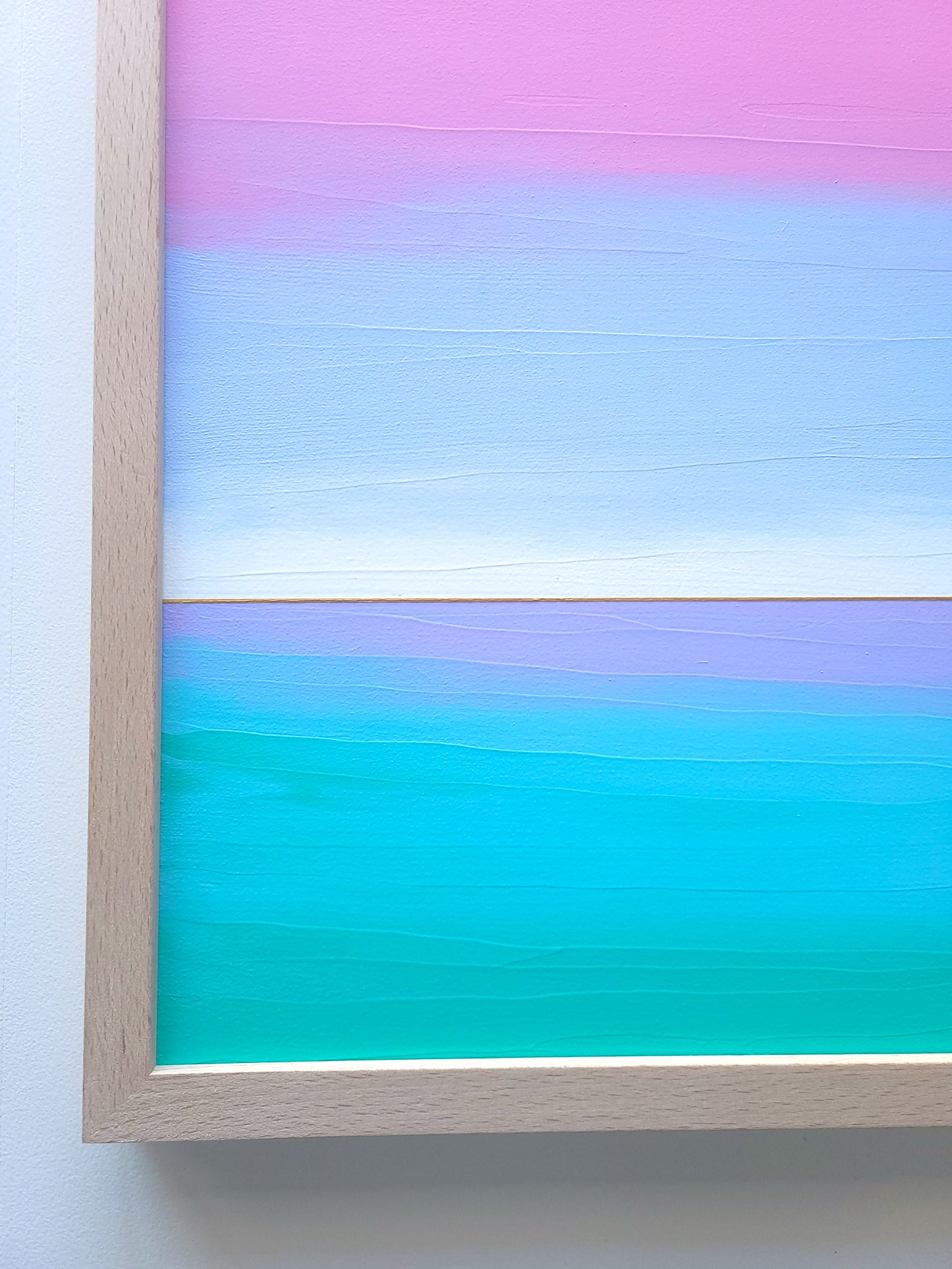 "Sea Softness" - 40 x 40 cm