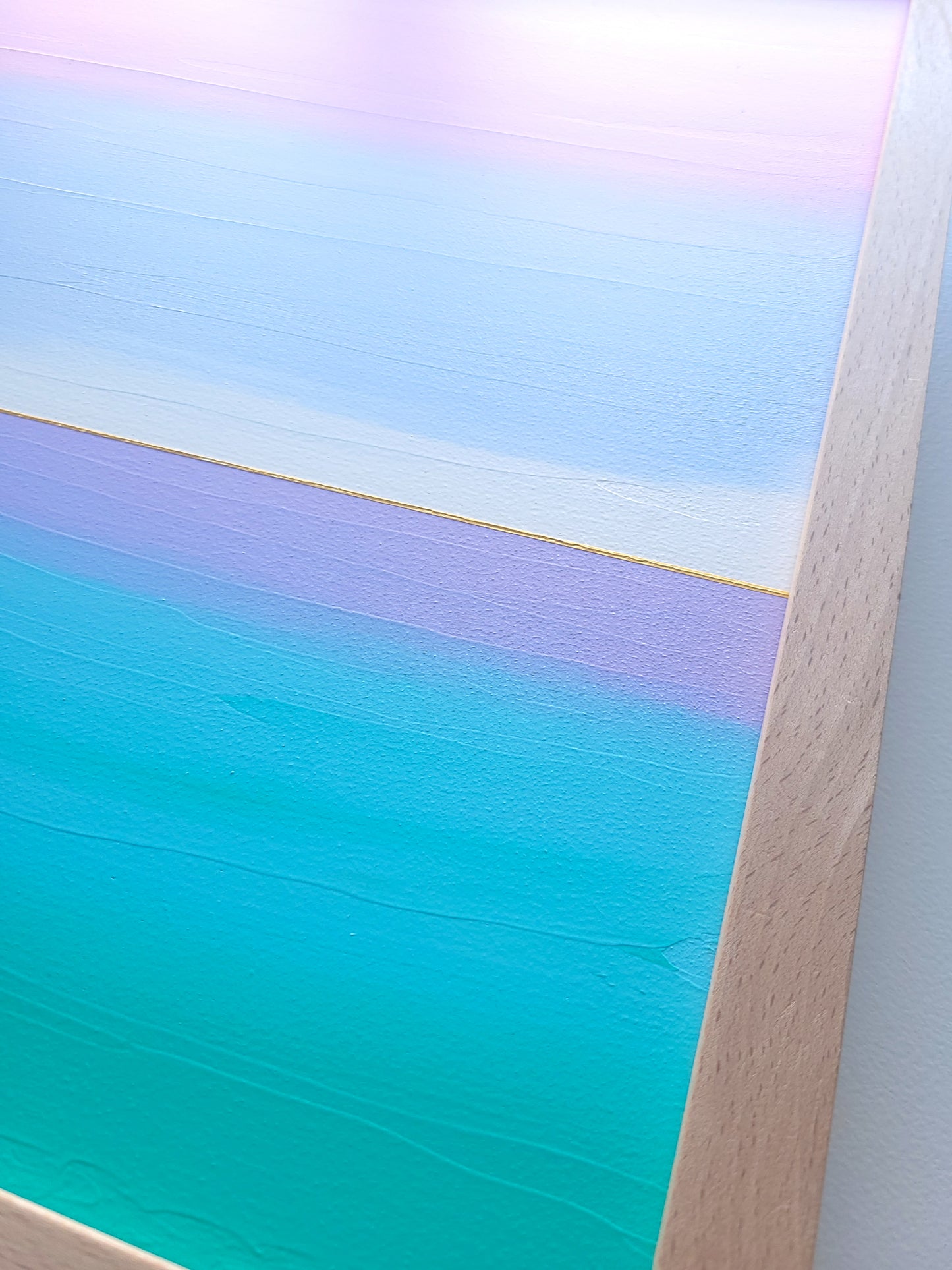 "Sea Softness" - 40 x 40 cm