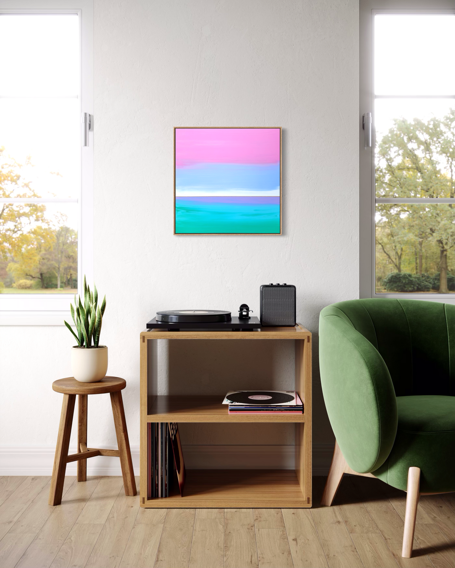 "Sea Softness" - 40 x 40 cm