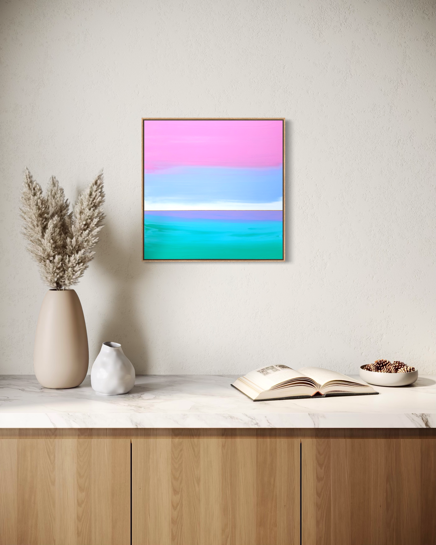 "Sea Softness" - 40 x 40 cm