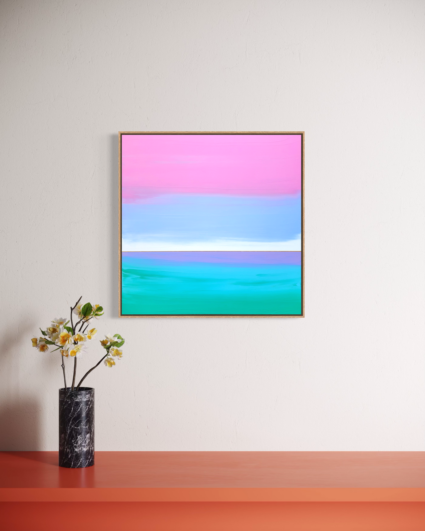 "Sea Softness" - 40 x 40 cm