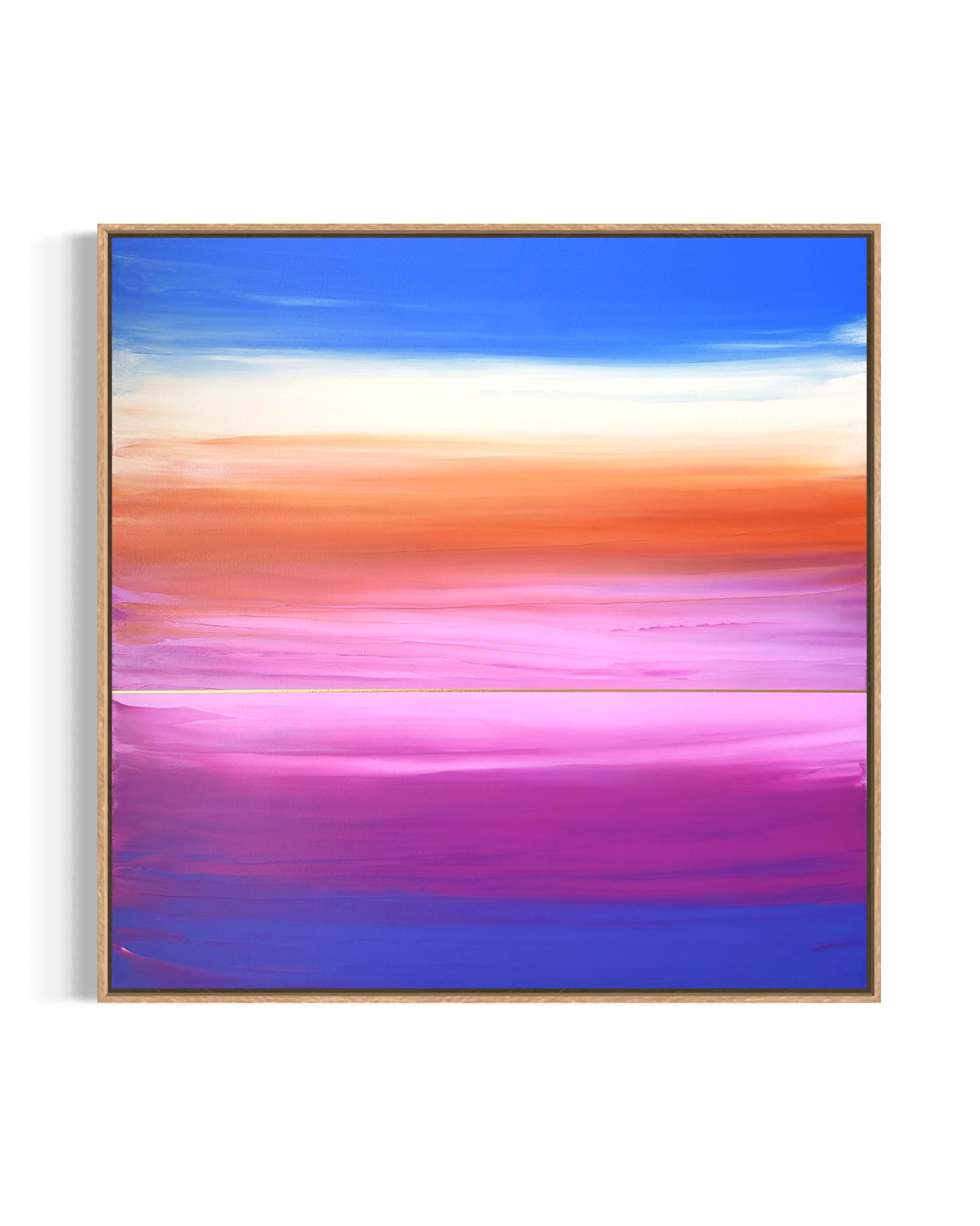 "Lullaby Of The Purple Twilight" - 40 x 40 cm