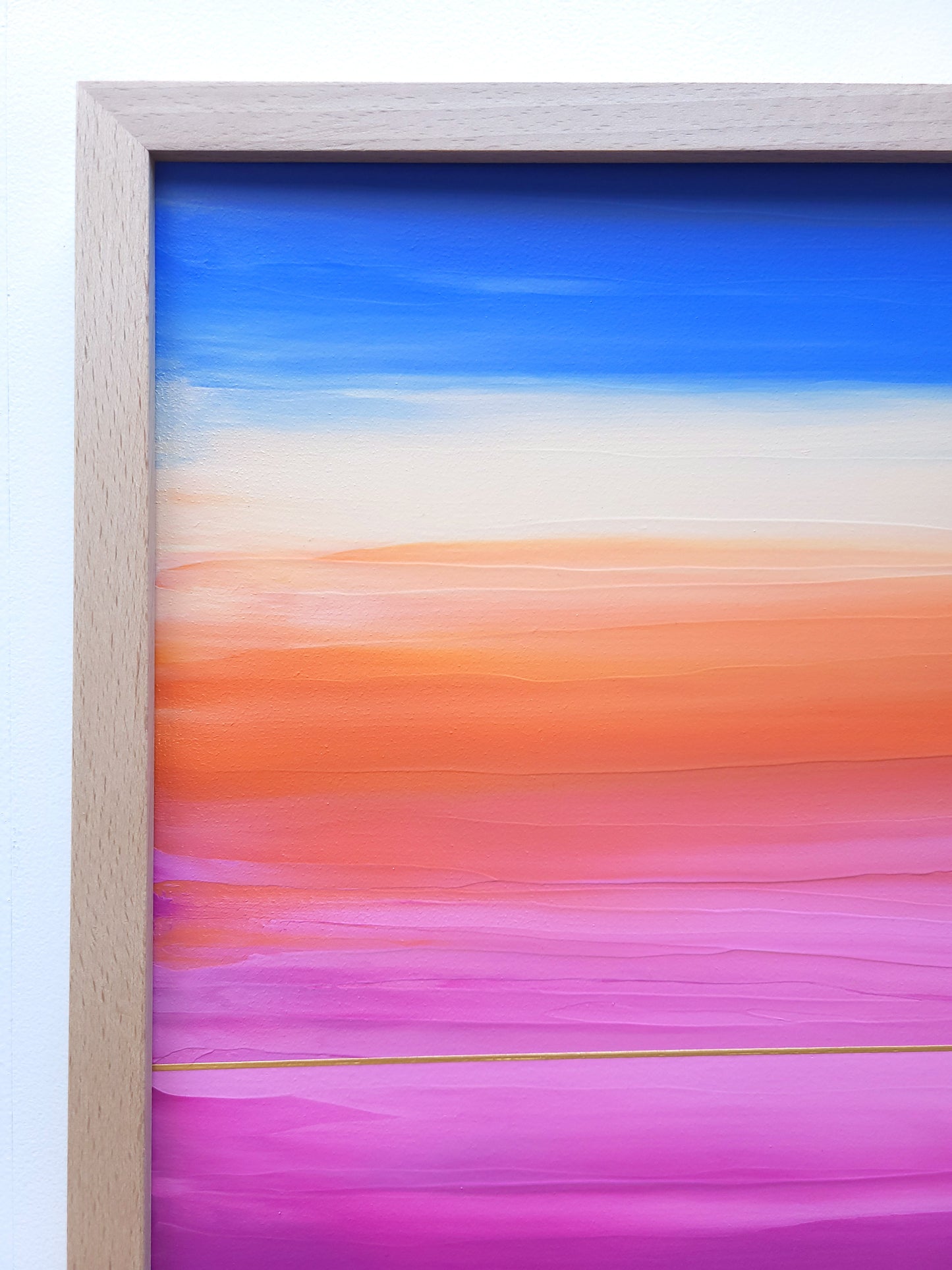 "Lullaby Of The Purple Twilight" - 40 x 40 cm