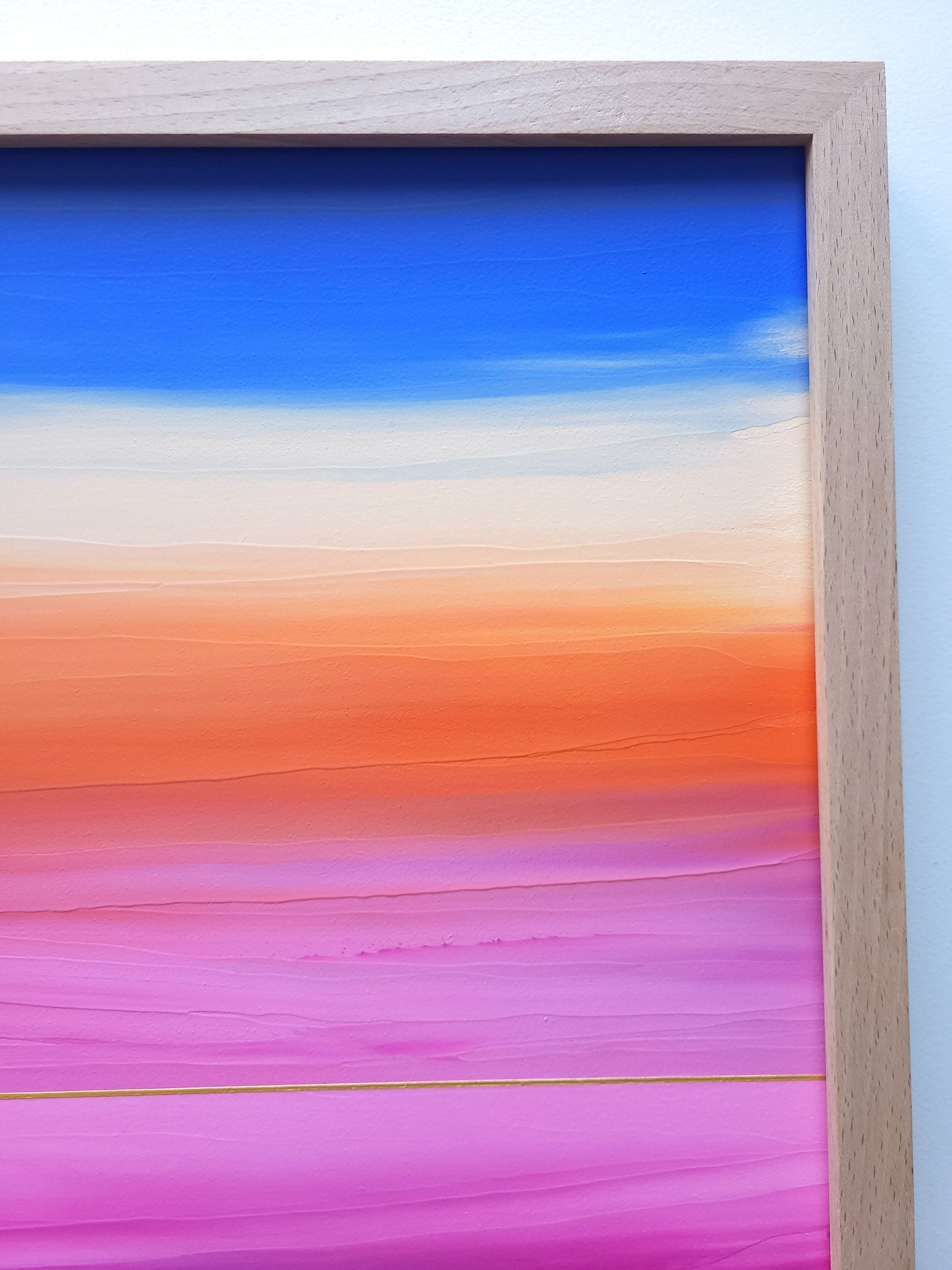 "Lullaby Of The Purple Twilight" - 40 x 40 cm