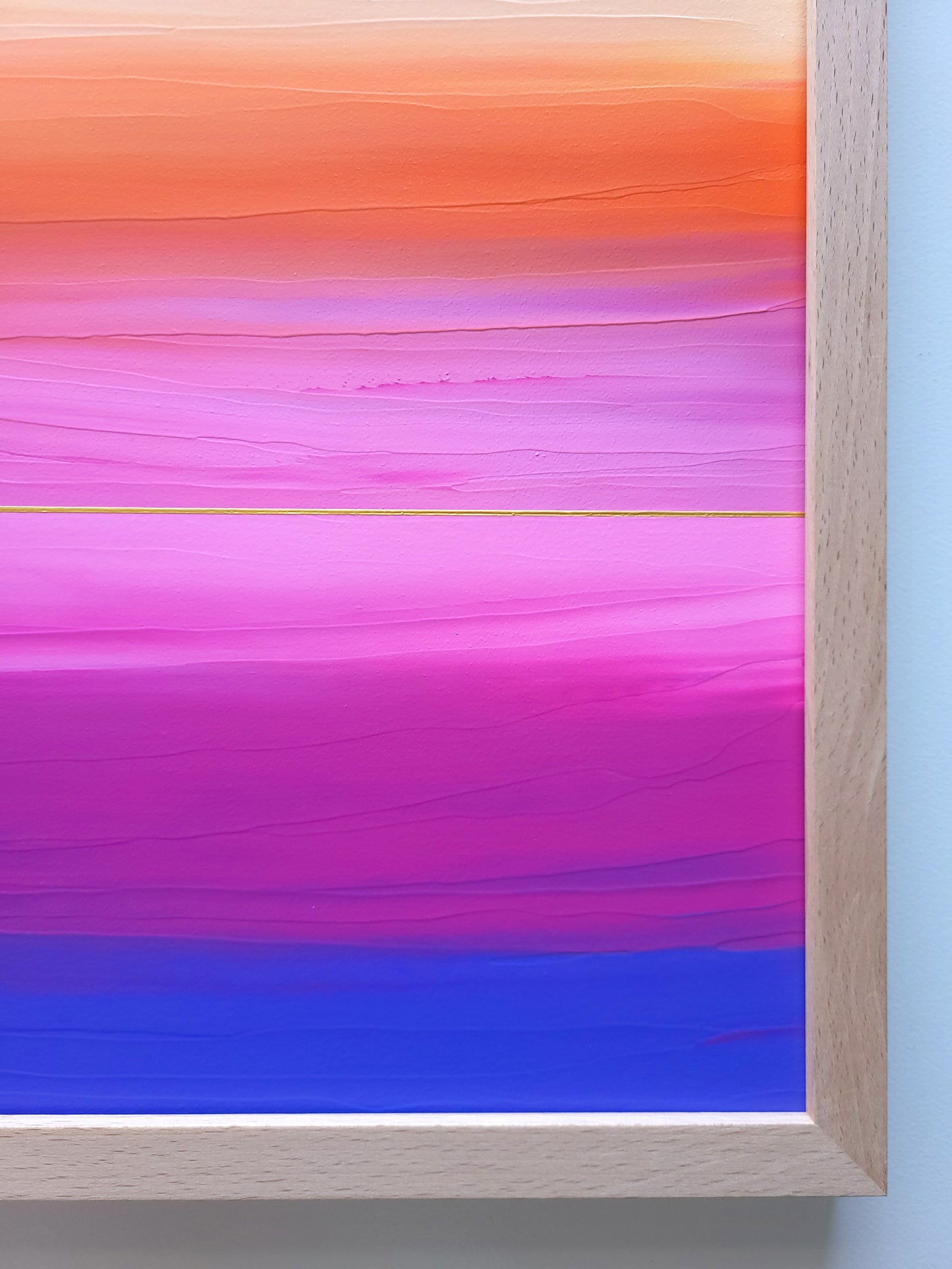 "Lullaby Of The Purple Twilight" - 40 x 40 cm