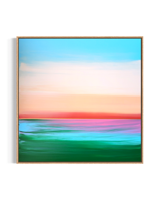 "Summer Wetlands" - 40 x 40 cm