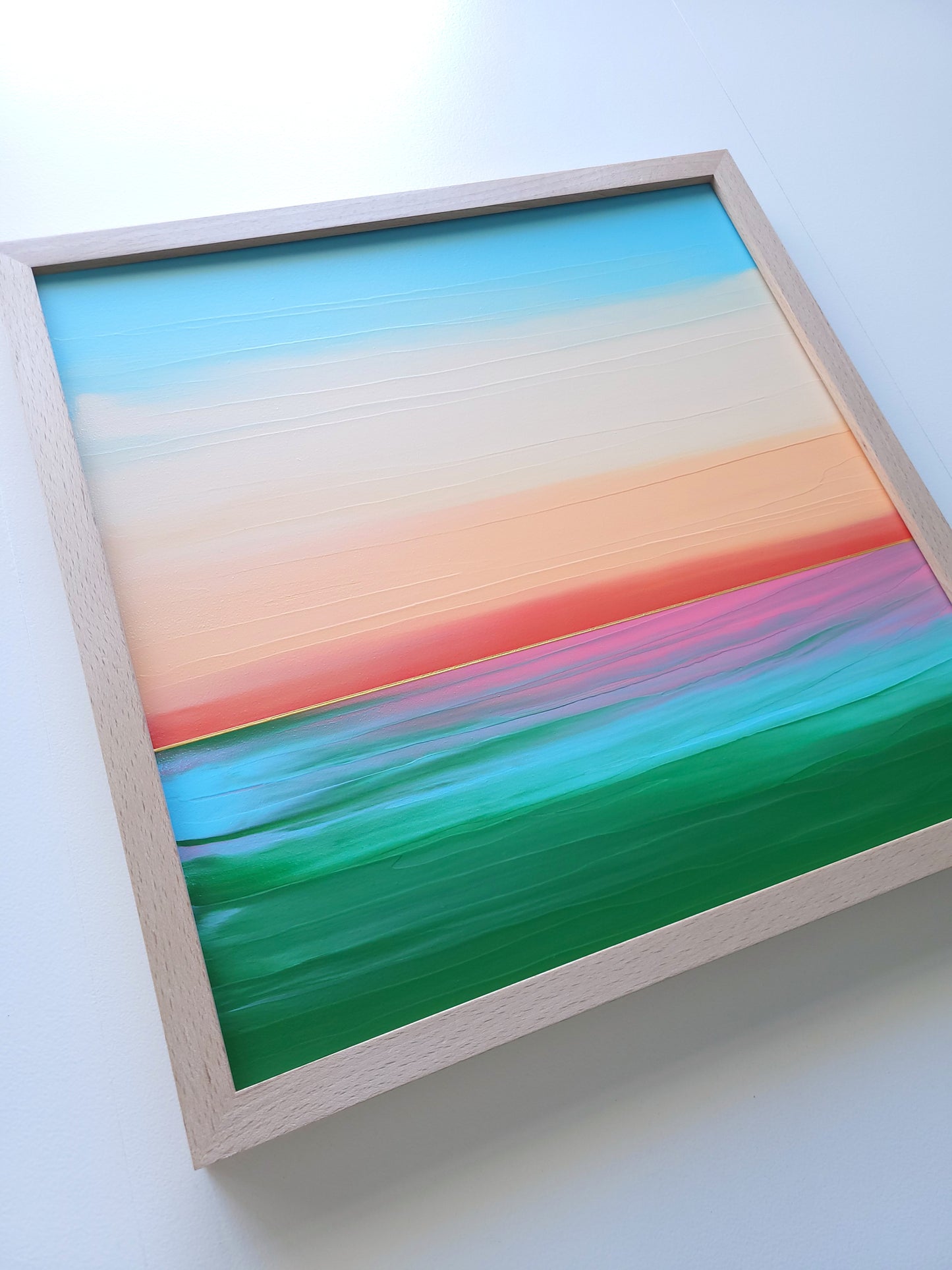 "Summer Wetlands" - 40 x 40 cm