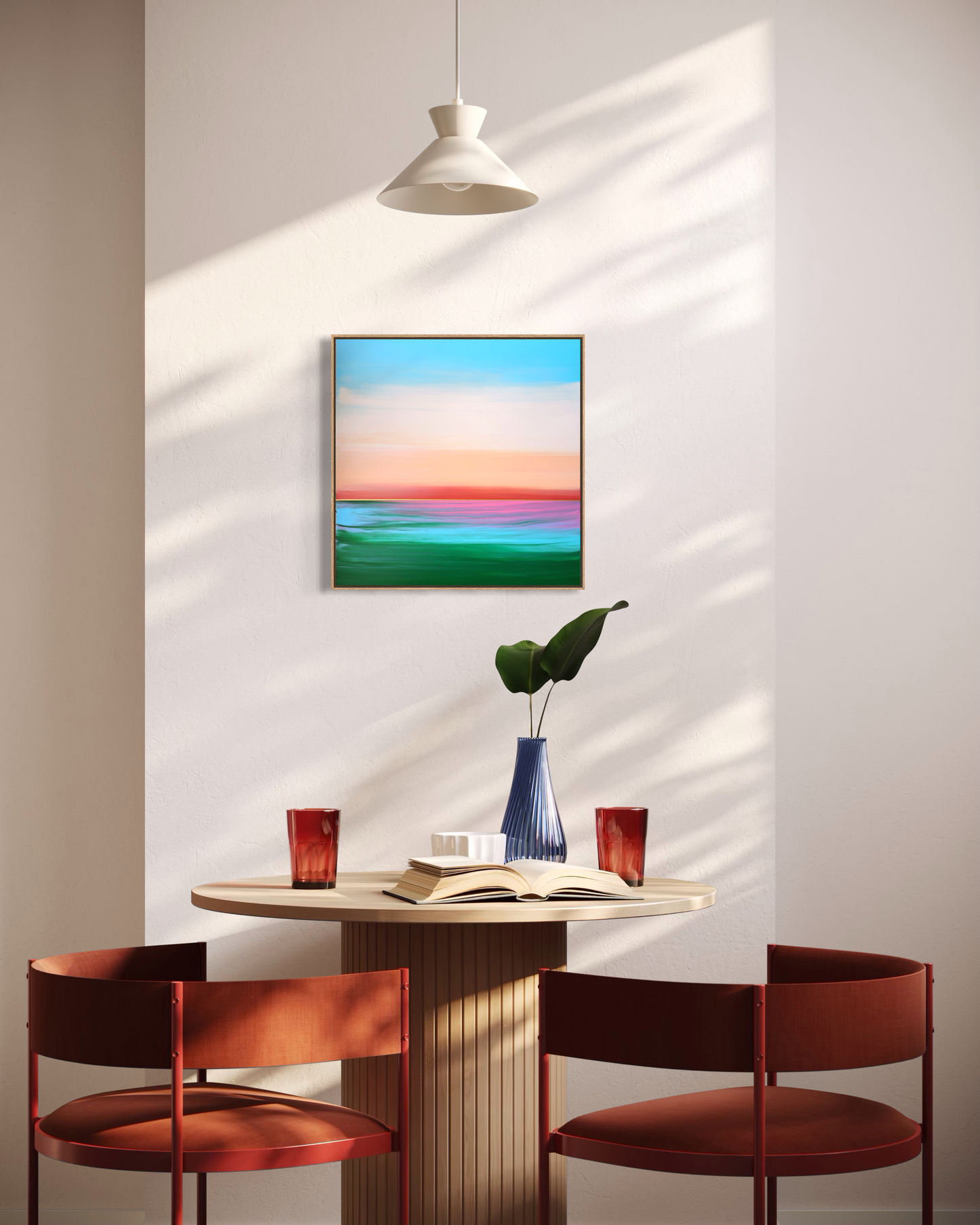 "Summer Wetlands" - 40 x 40 cm