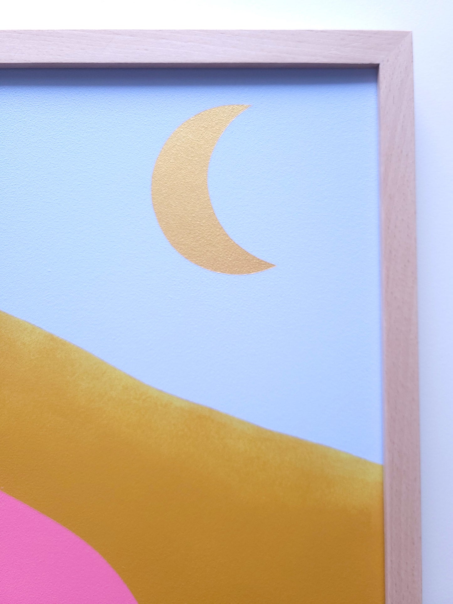 "Namibian Moon" - 42 x 59,7 cm (A2)