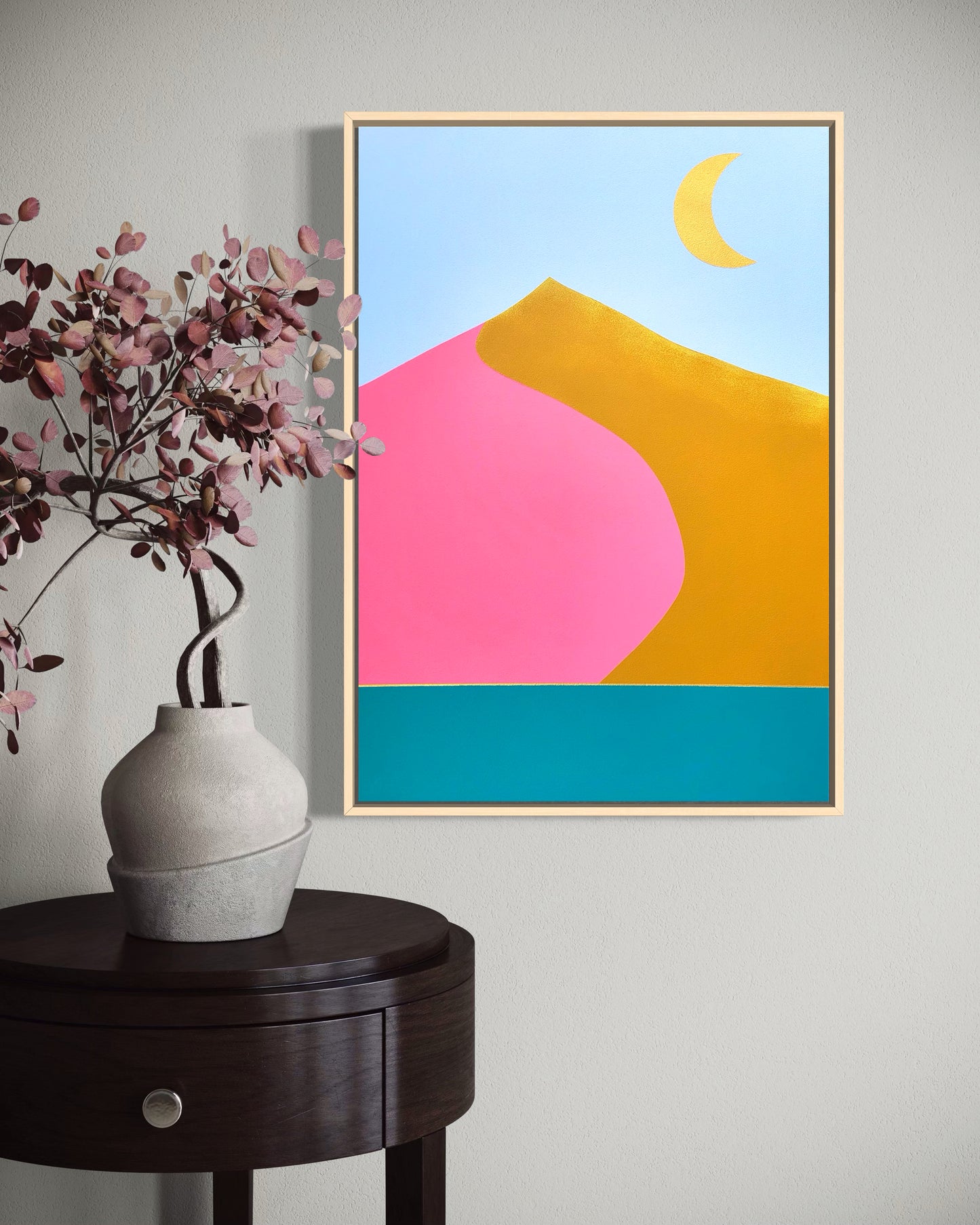 "Namibian Moon" - 42 x 59,7 cm (A2)